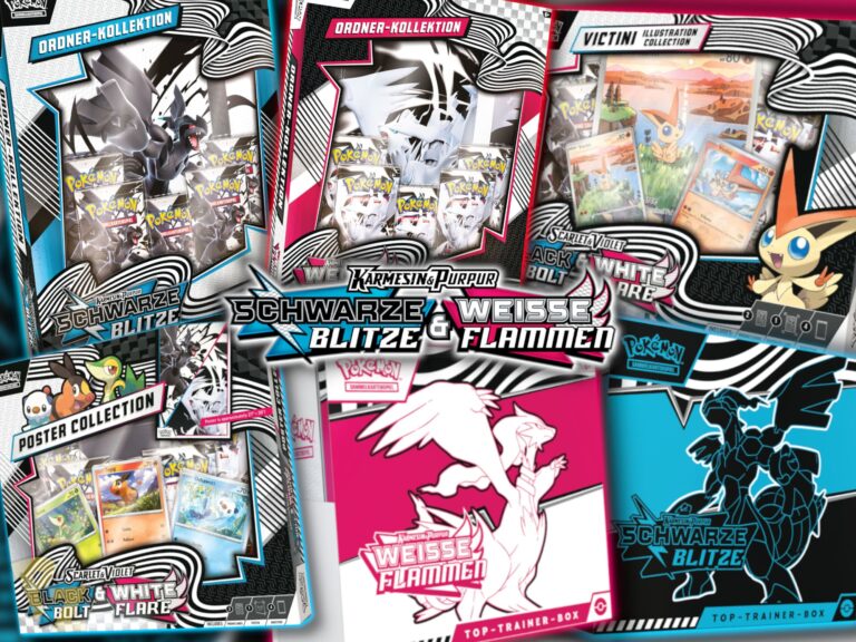 Pokémon – „Schwarze Blitze & Weiße Flammen“: Das neue Doppel-Set im Juli 2025!