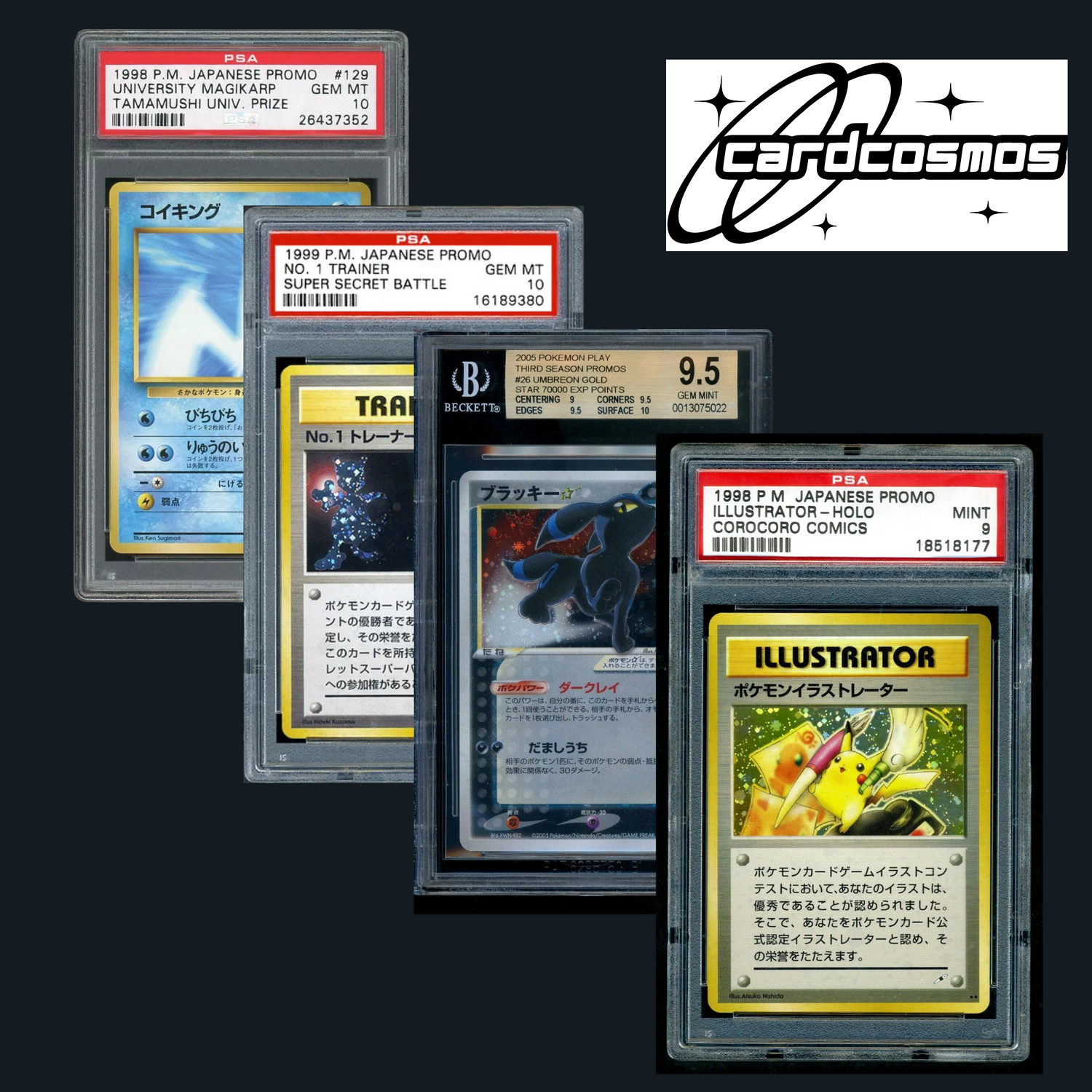 Top 10 der wertvollsten Pokémon-Karten aller Zeiten - Cardcosmos