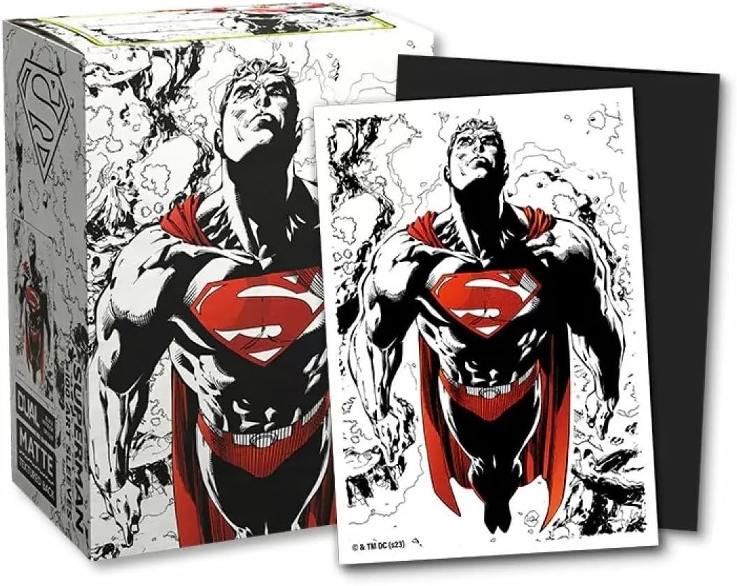 Dragon Shield Sleeves - Dual Matte Standard Superman Core | 100stk