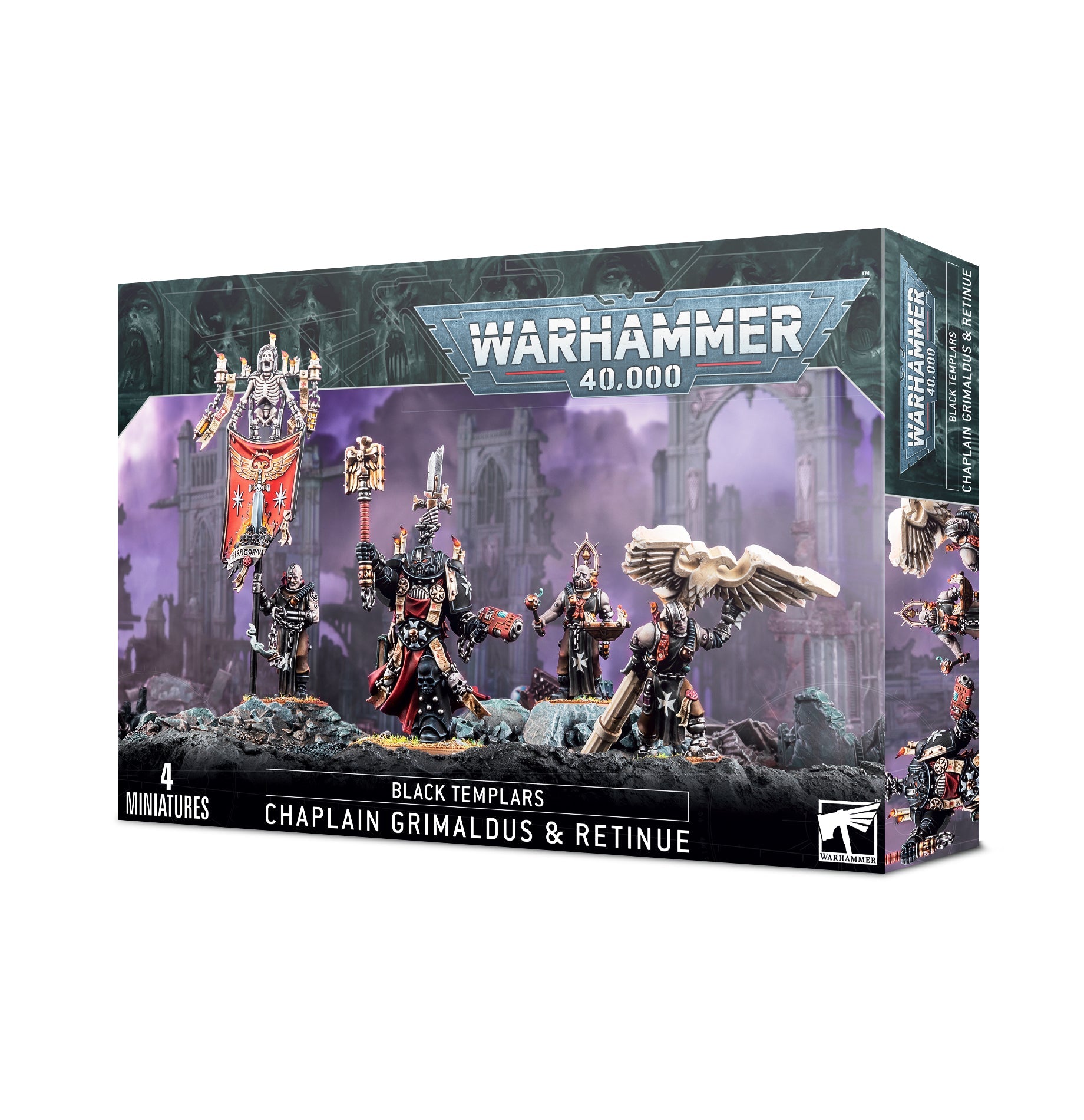 40k Black Templars: Grimaldus & Retinue
