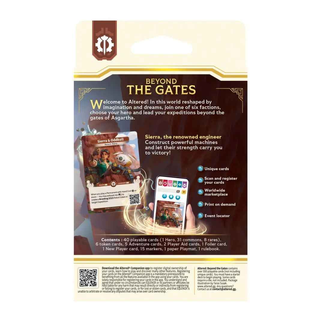 Altered TCG: Starter Deck Axiom - EN