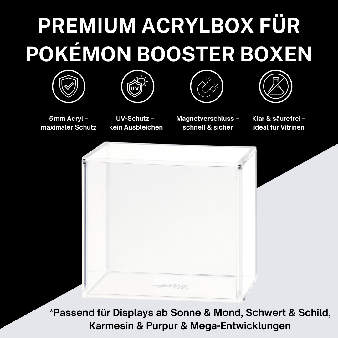 Cardcosmos - Coffret de boosters Pokémon en acrylique