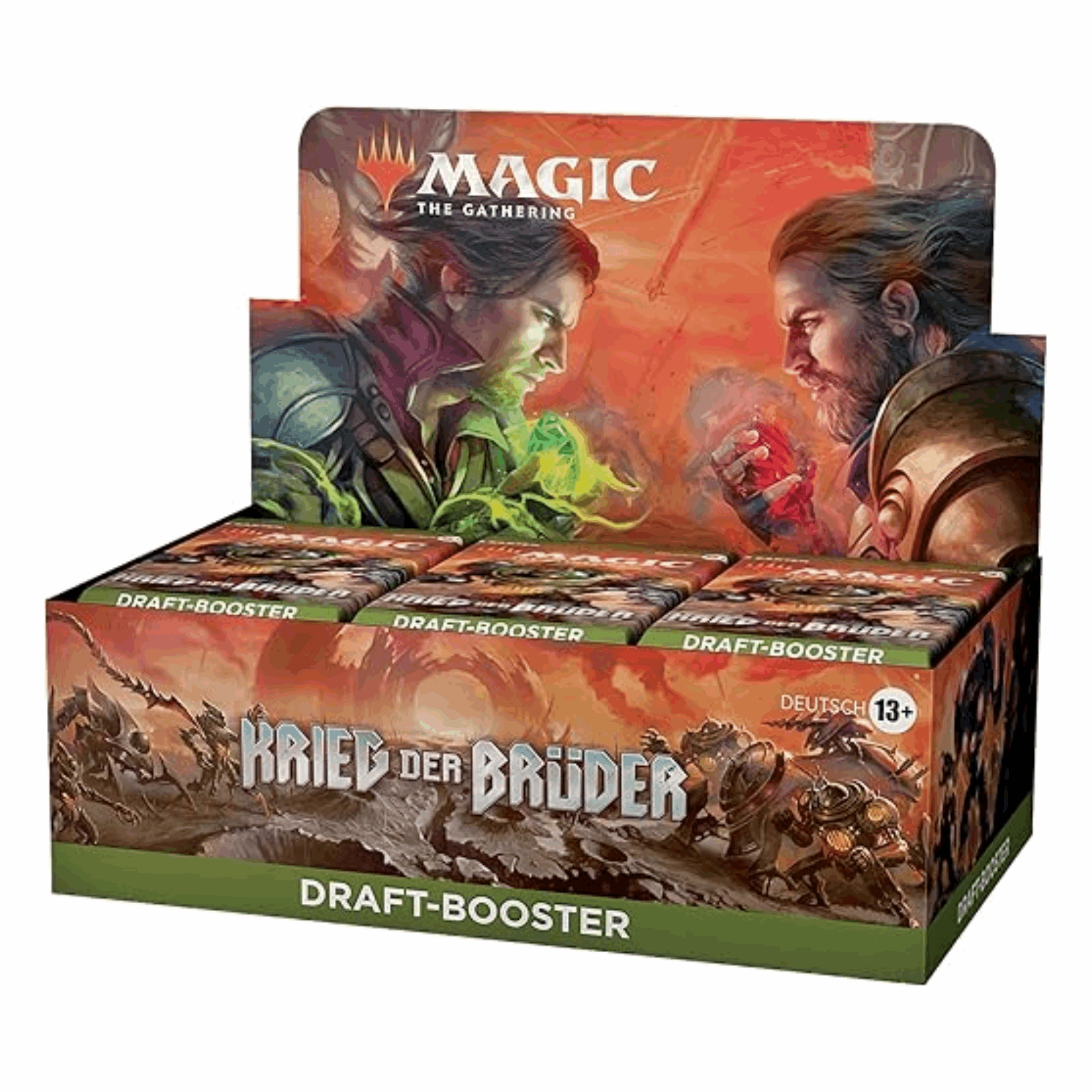 Magic: The Gathering - Krieg der Brüder Draft Booster Display - DE