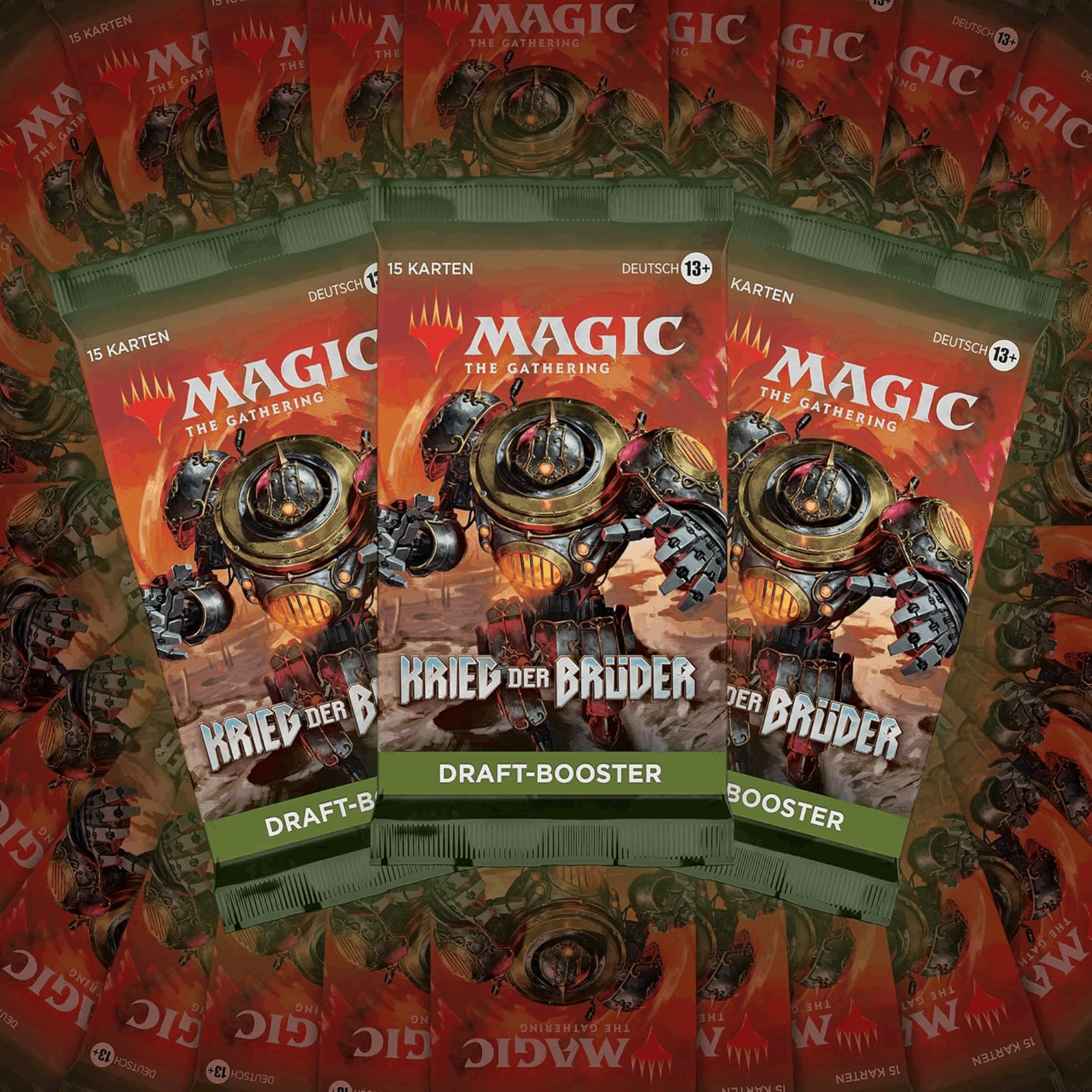 Magic: The Gathering - Krieg der Brüder Draft Booster Display - DE