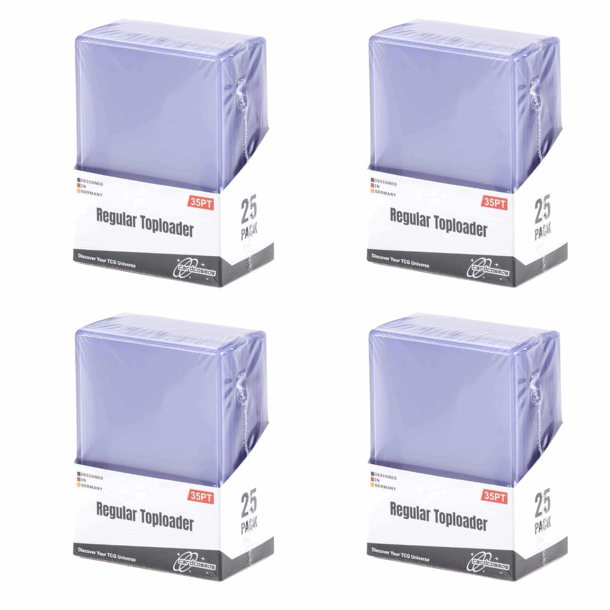 cardcosmos - 3" x 4" Regular Top Loader | 25 stk