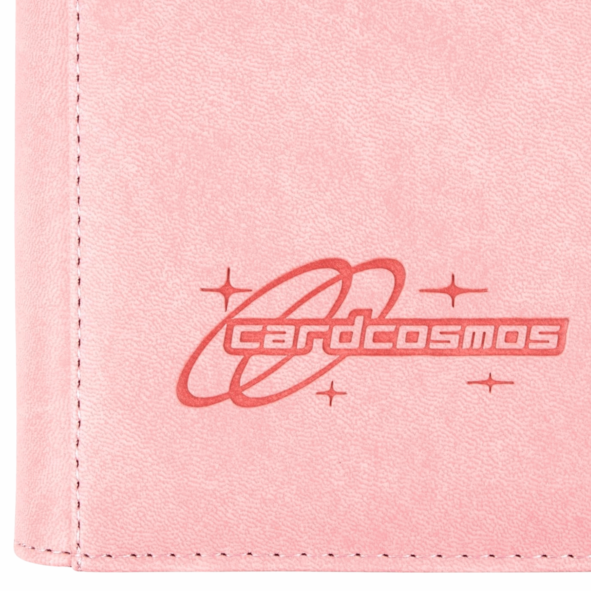 cardcosmos - 9 Pocket Zip Premium Leather Binder - Pink