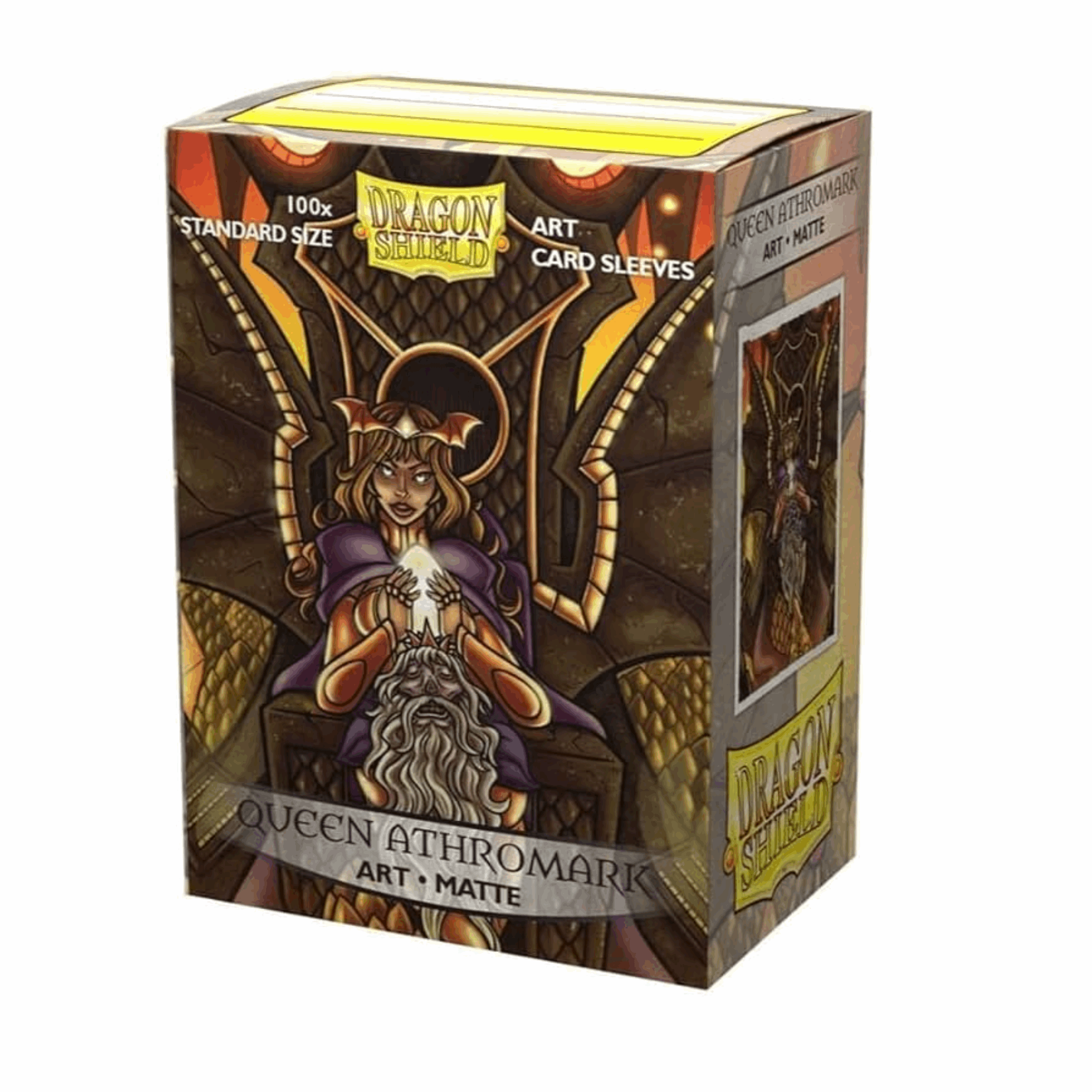Dragon Shield Art Sleeves - Matte Queen Athromark | 100stk