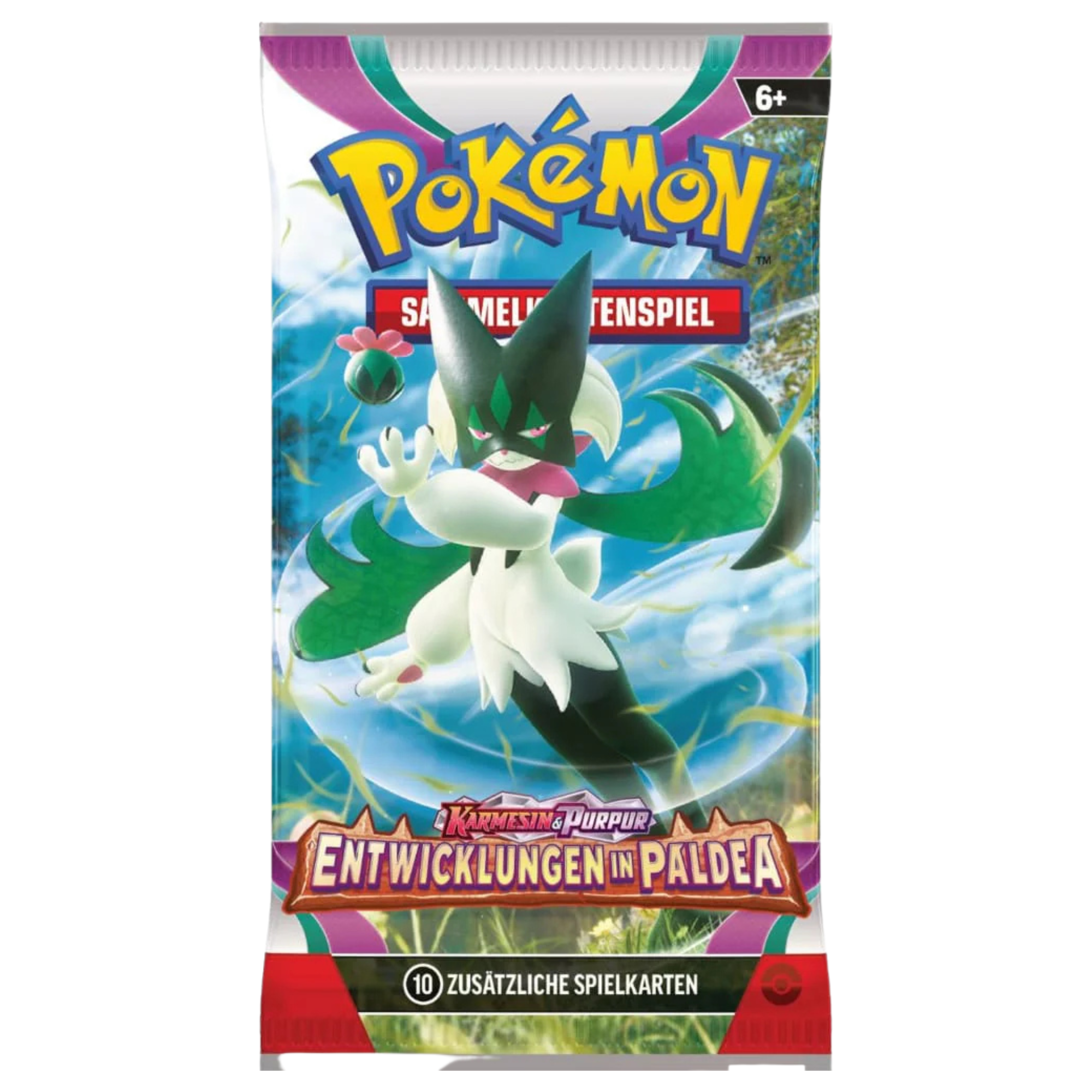 Pokémon - Karmesin & Purpur Entwicklungen in Paldea Booster Pack - DE
