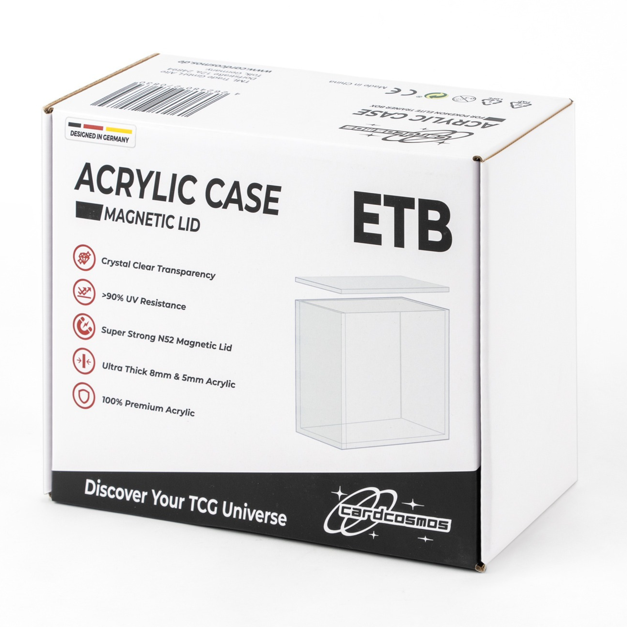 Cardcosmos - Coffret Elite Trainer en acrylique