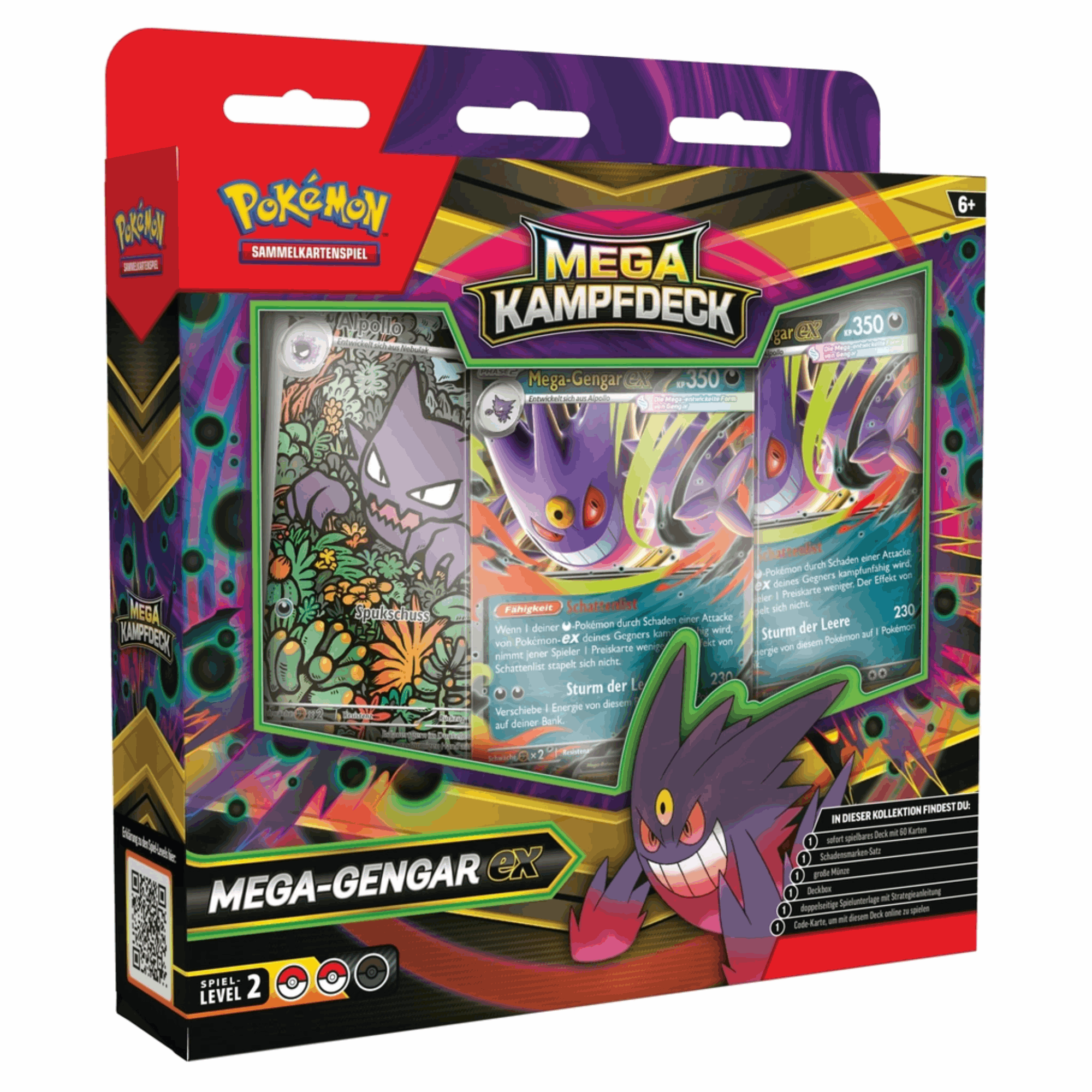 Pokémon - Mega Gengar ex Mega Kampfdeck - DE