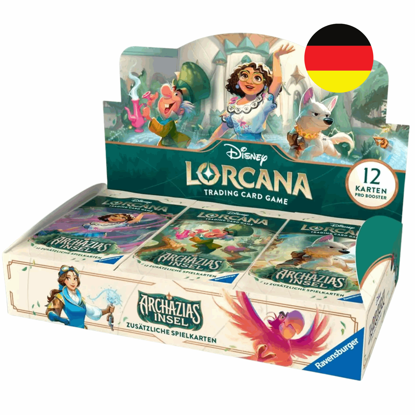 Disney Lorcana - Archazias Insel Booster Display - DE - cardcosmos