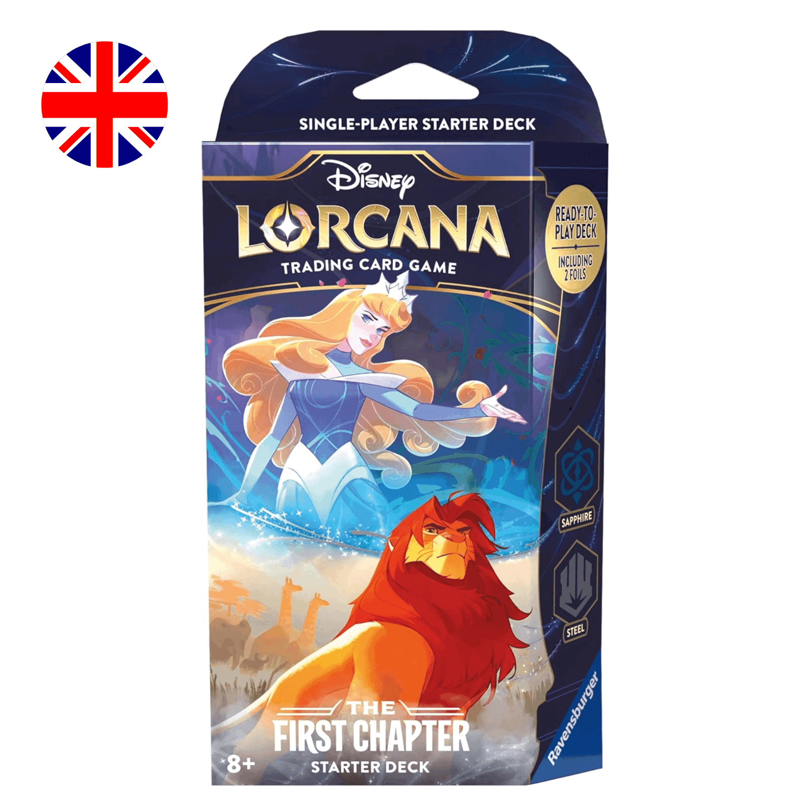 Disney Lorcana - Das Erste Kapitel: Starter Deck Saphir & Stahl - EN - cardcosmos