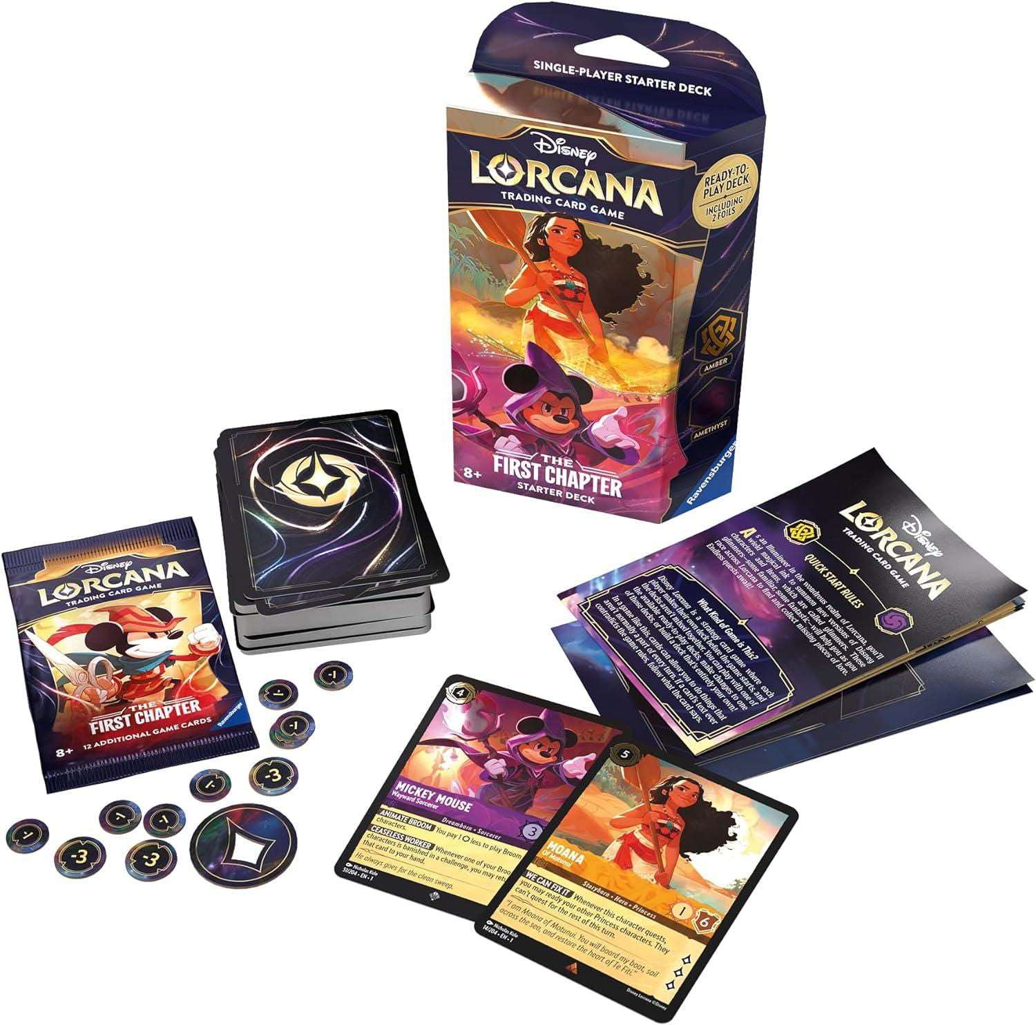 Disney Lorcana - First Chapter: Starter Deck Bernstein & Amethyst - EN - cardcosmos