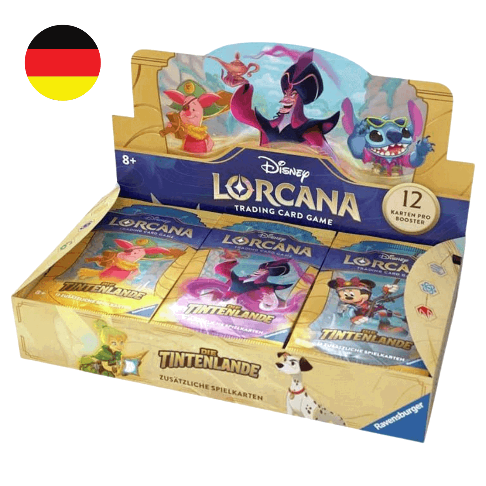 Disney Lorcana - Tintenlande Booster Display - DE