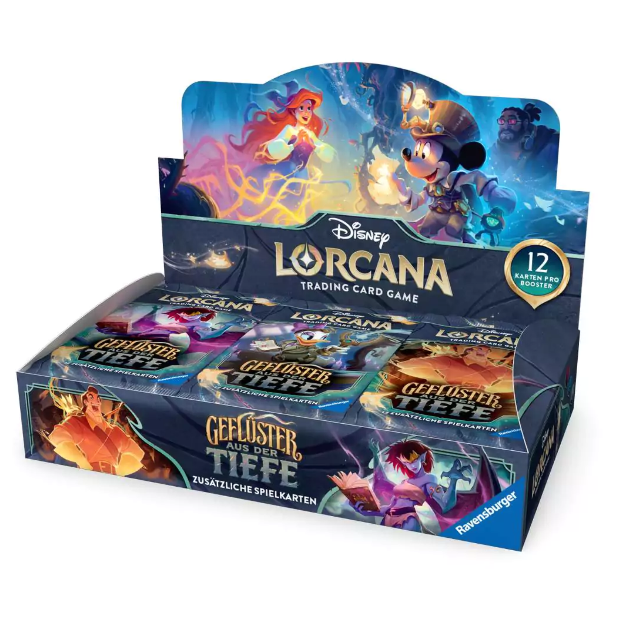 Disney Lorcana - Geflüster aus der Tiefe Booster Display - DE