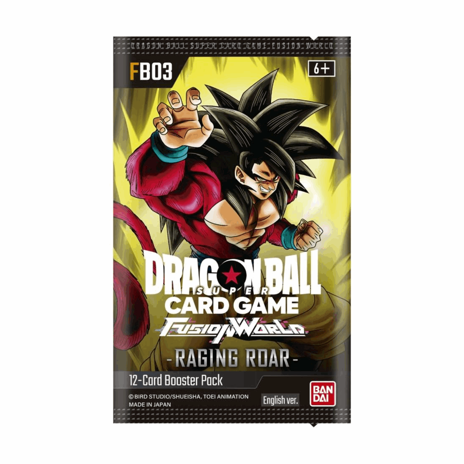 Dragon Ball Super Card Game - Raging Roar Fusion World - FB03 Booster Display - EN - cardcosmos