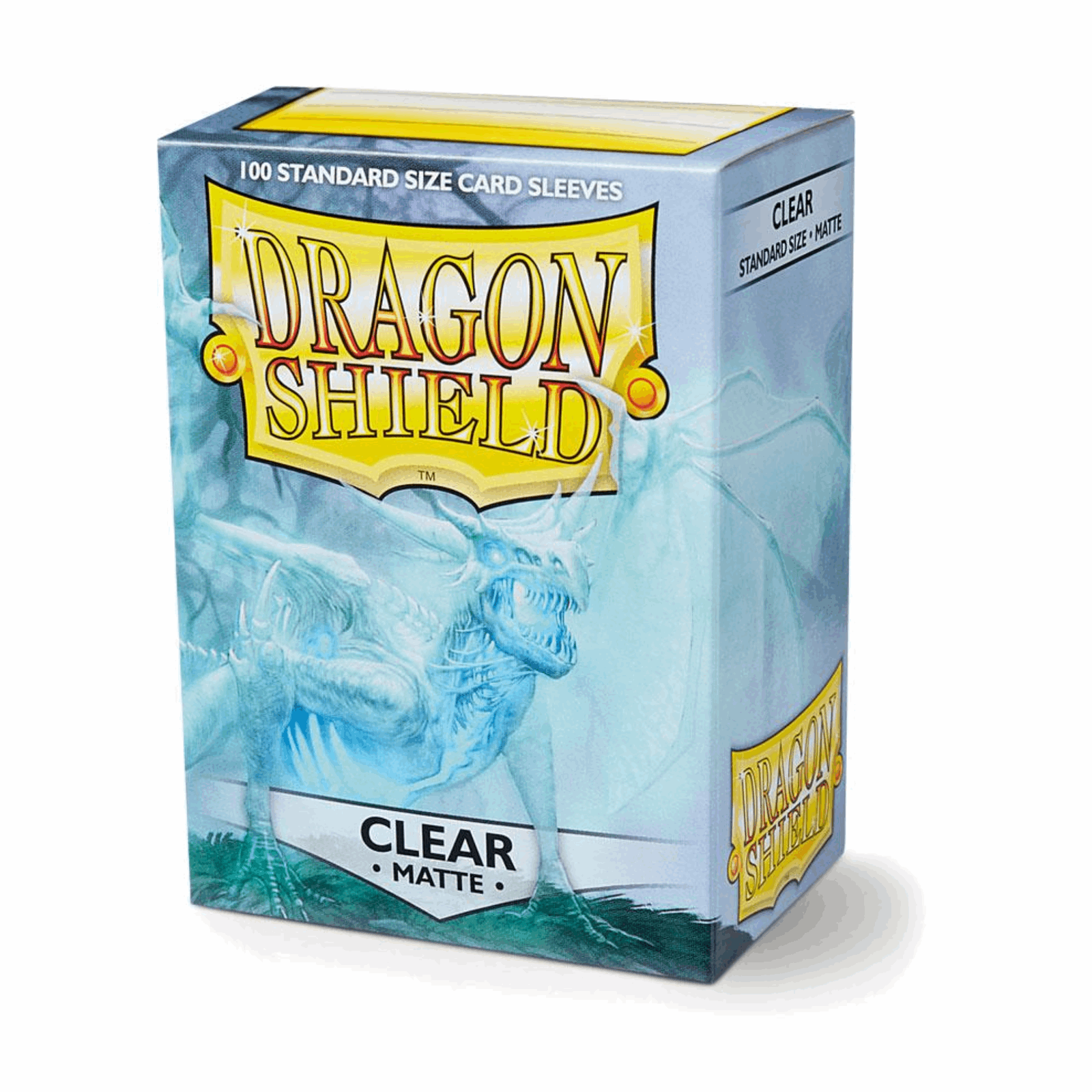 Dragon Shield Sleeves - Matte Standard - Clear - cardcosmos