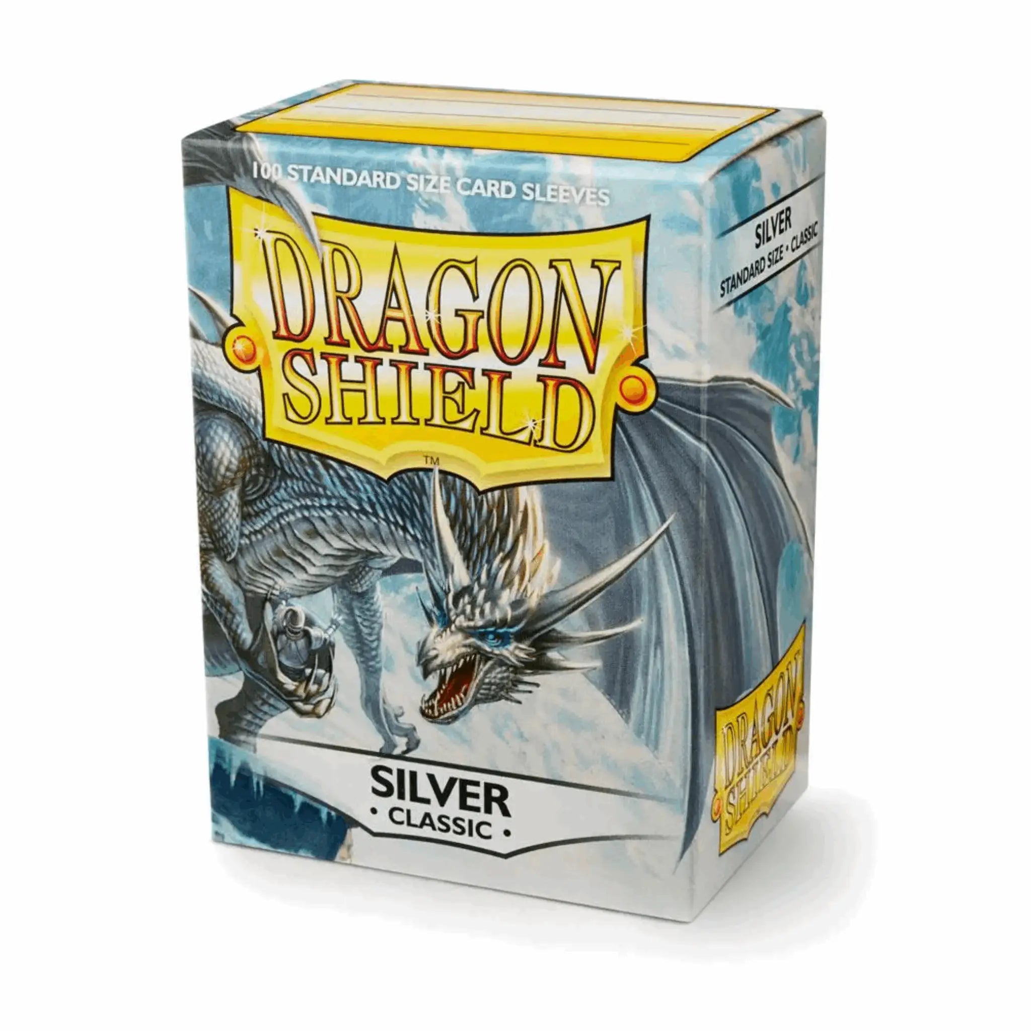 Dragon Shield Sleeves - Classic Silver | 100stk