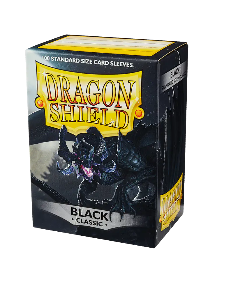 Dragon Shield Sleeves – Classic Black (100 Stück)