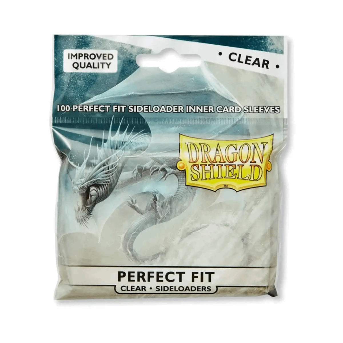 Dragon Shield Standard Perfect Fit Sideloading Sleeves Clear | 100stk