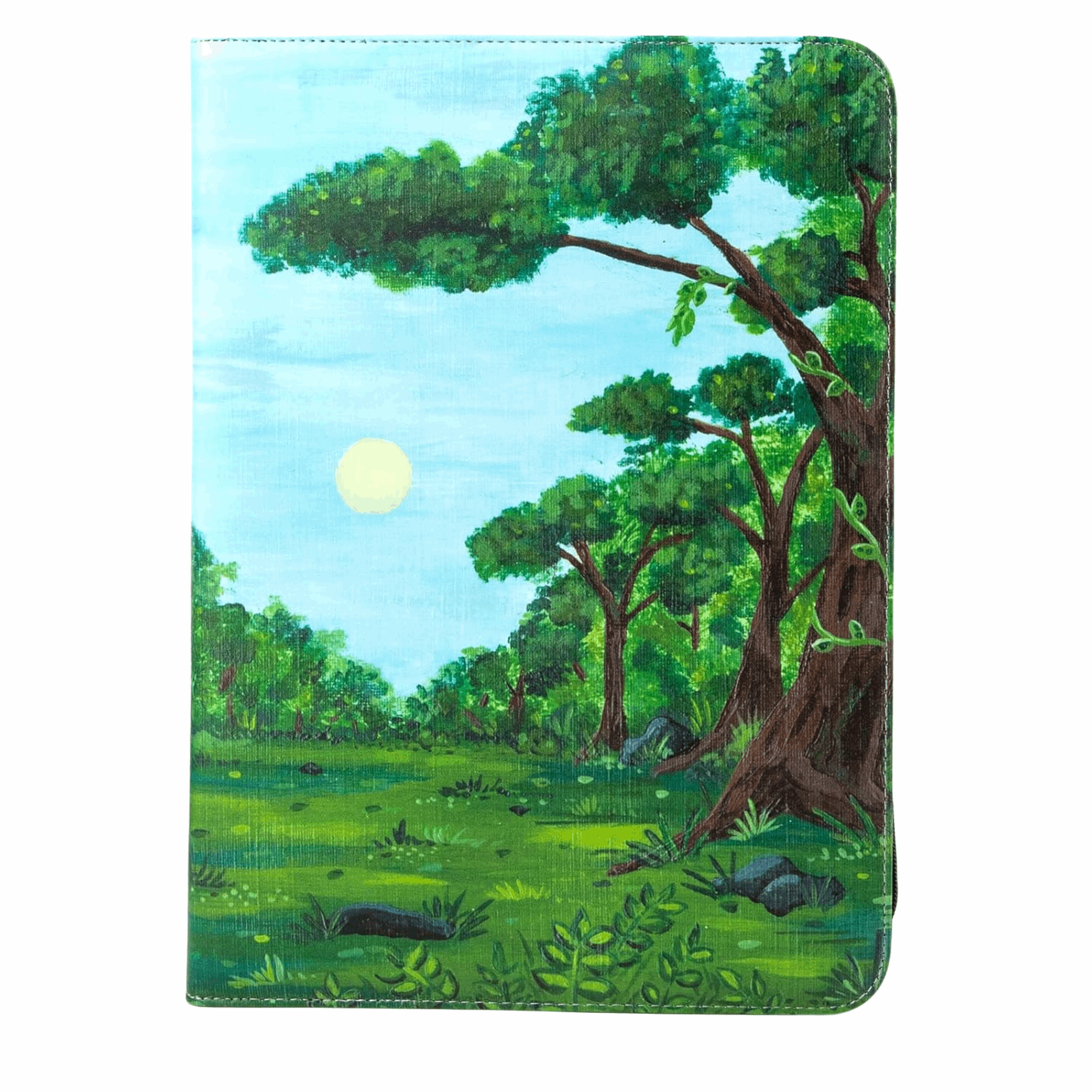 cardcosmos - Artwork 9 Pocket Zip Binder - Forest Sunrise