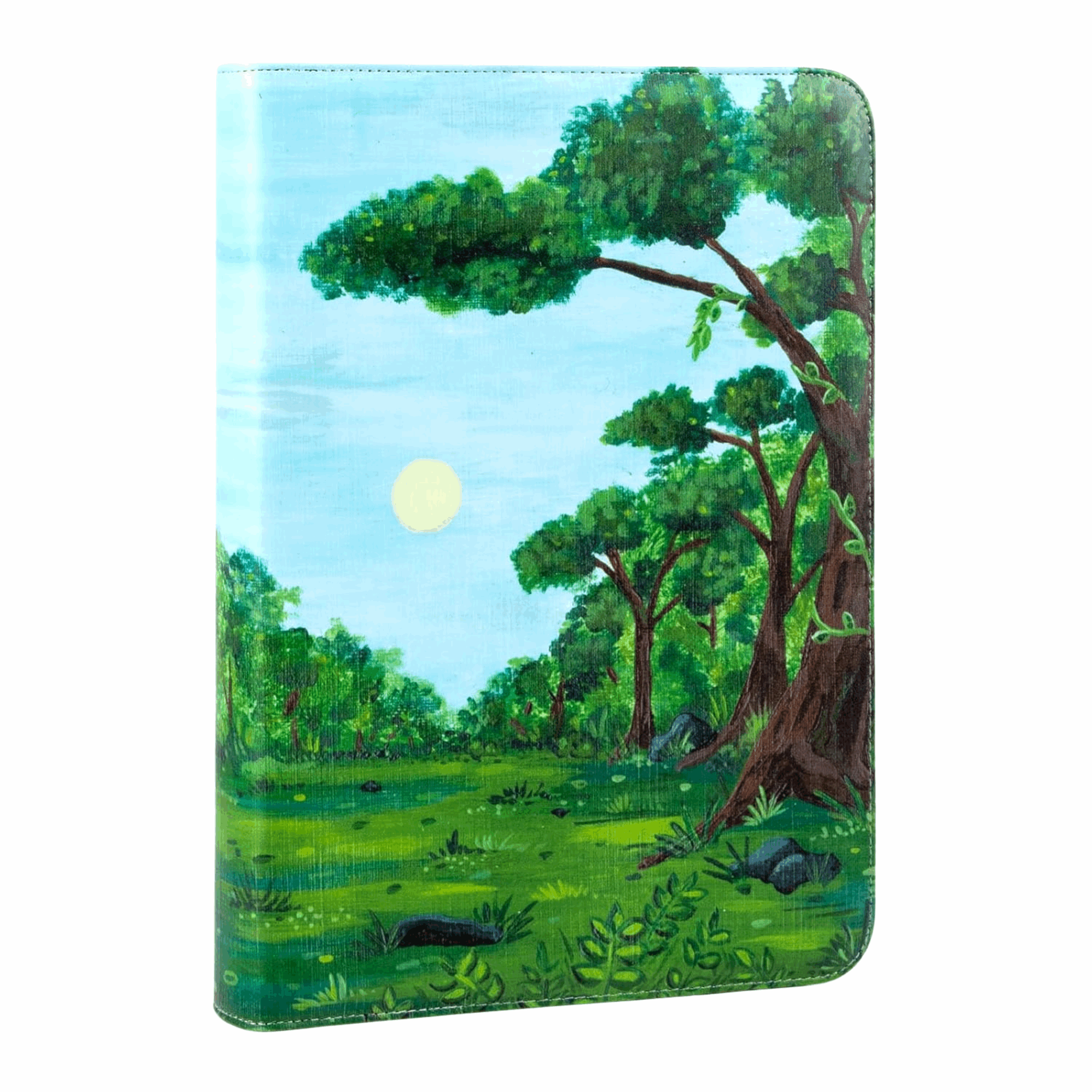cardcosmos - Artwork 9 Pocket Zip Binder - Forest Sunrise