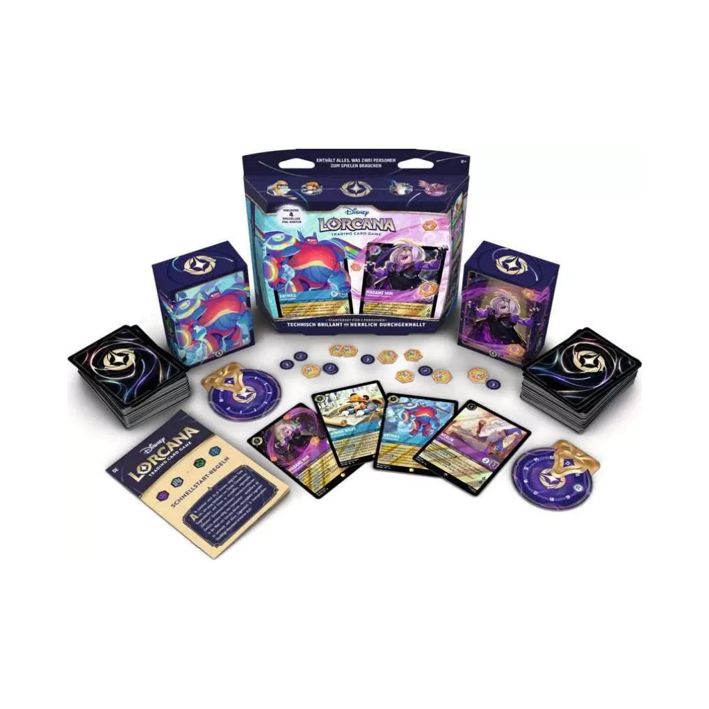 Disney Lorcana - Die Stadt Hyperia 2 Spieler-Starterset - DE