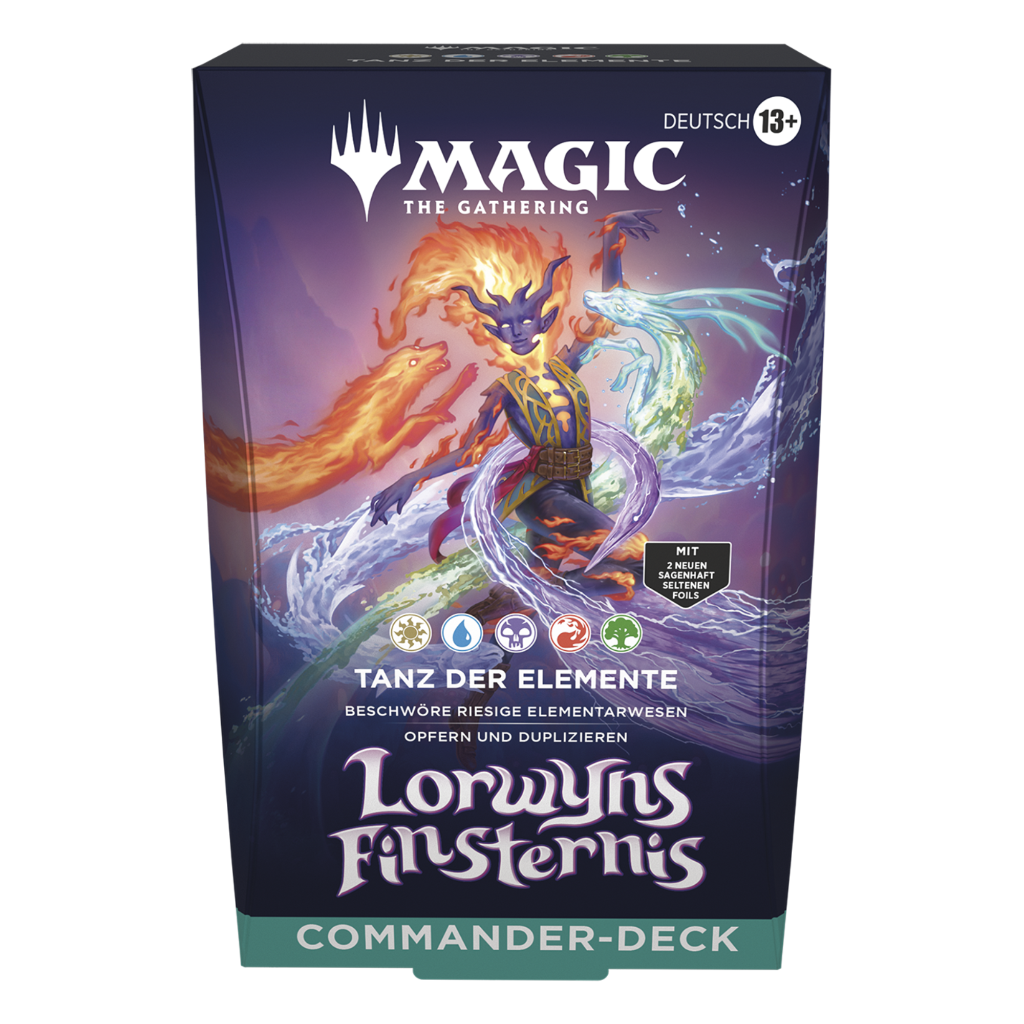 Magic: The Gathering - Lorwyn's Darkness Commander Deck Dance of the Elements - DE