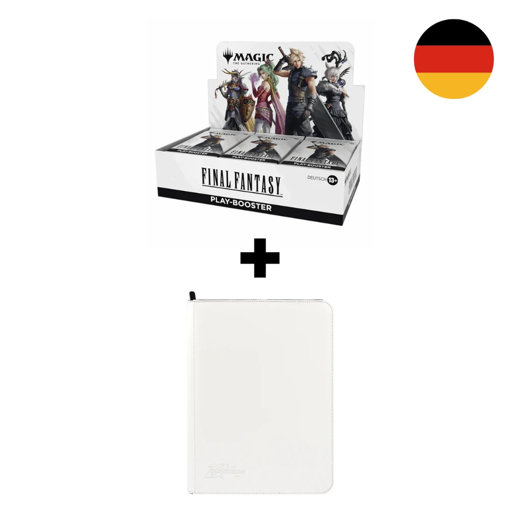 MTG Final Fantasy Booster Box + Premium Binder Weiß im Bundle kaufen