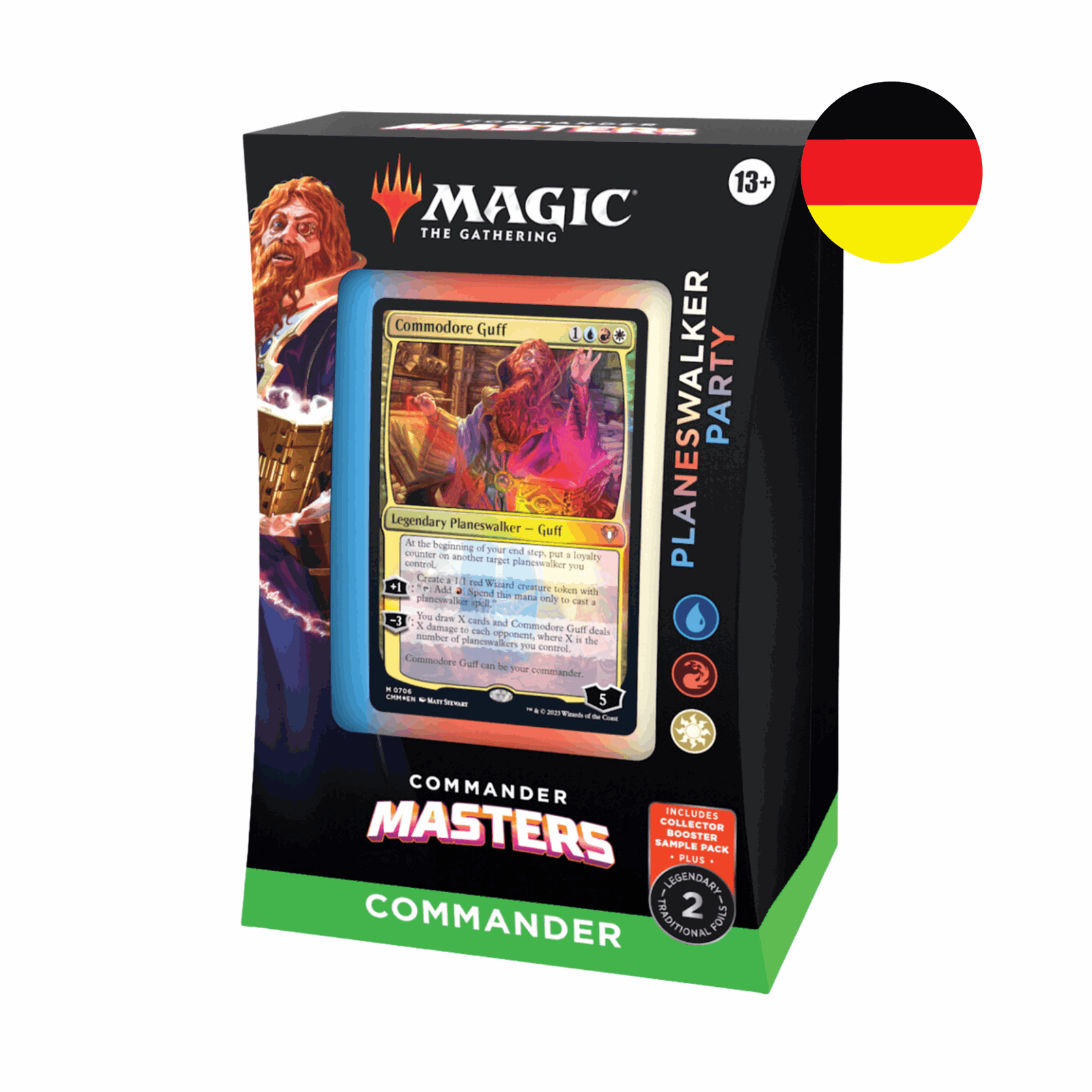 Magic: The Gathering - Commander Masters - Commander-Deck – Planeswalker-Party - DE