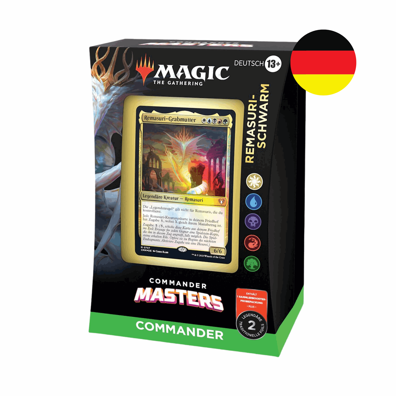 Magic: The Gathering - Commander Masters - Commander-Deck – Remasuri-Schwarm - DE