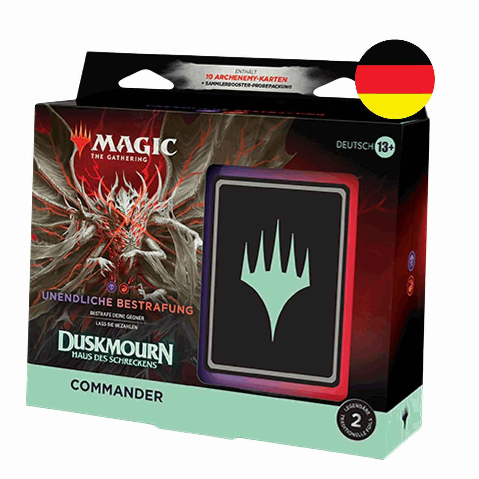 Magic: The Gathering - Duskmourn - Commander Deck - Unendliche Bestrafung - DE