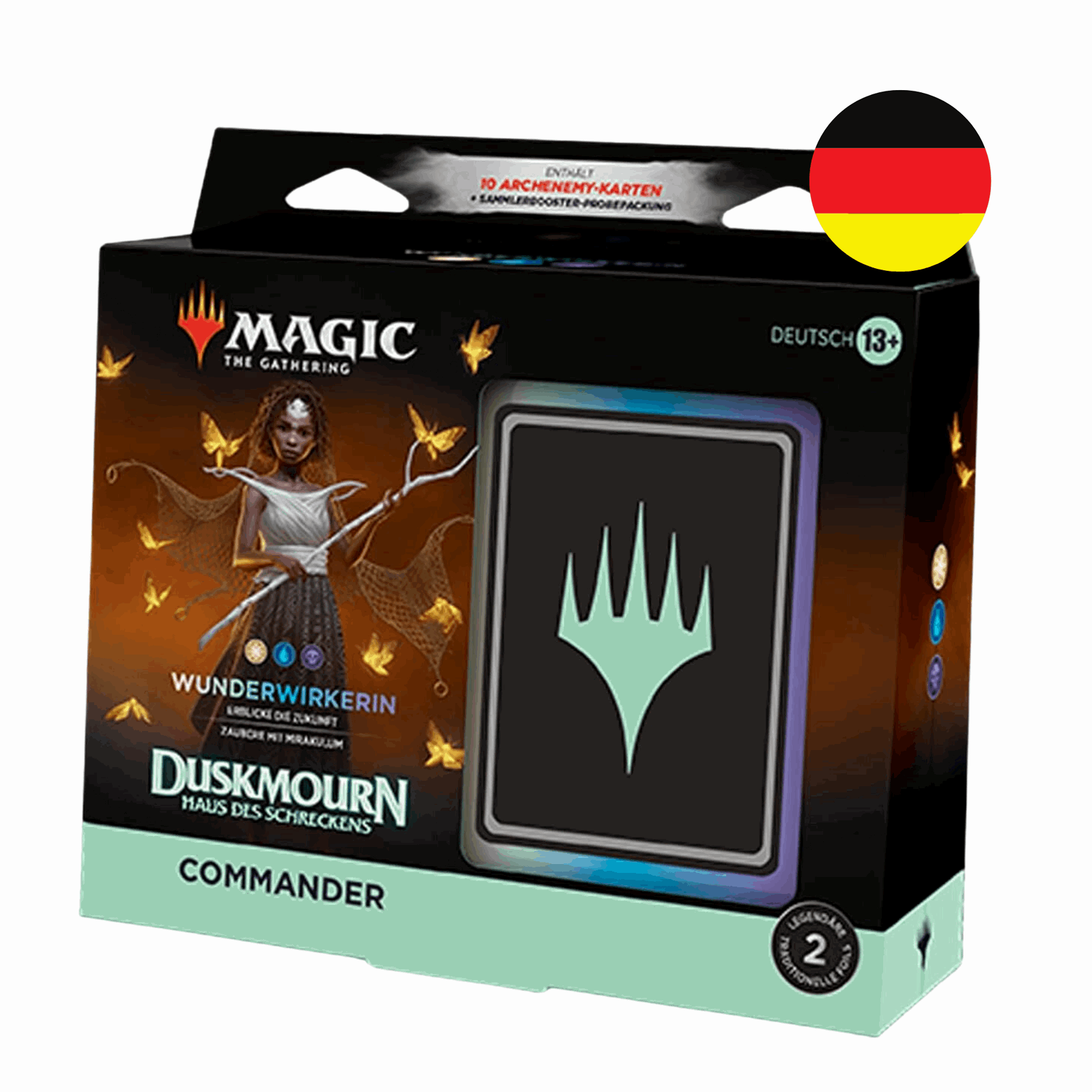 Magic: The Gathering - Duskmourn - Commander Deck - Wunderwirkerin - DE - cardcosmos