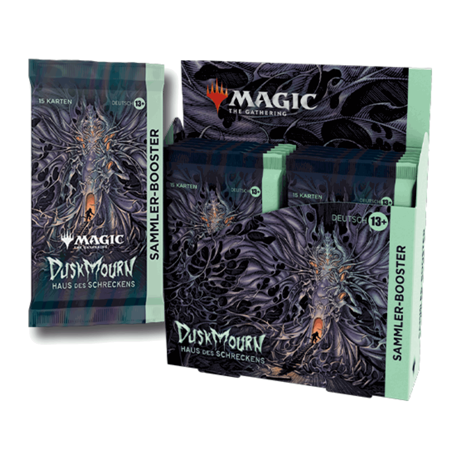 Magic: The Gathering - Duskmourn Haus des Schreckens - Sammler Booster Display - DE