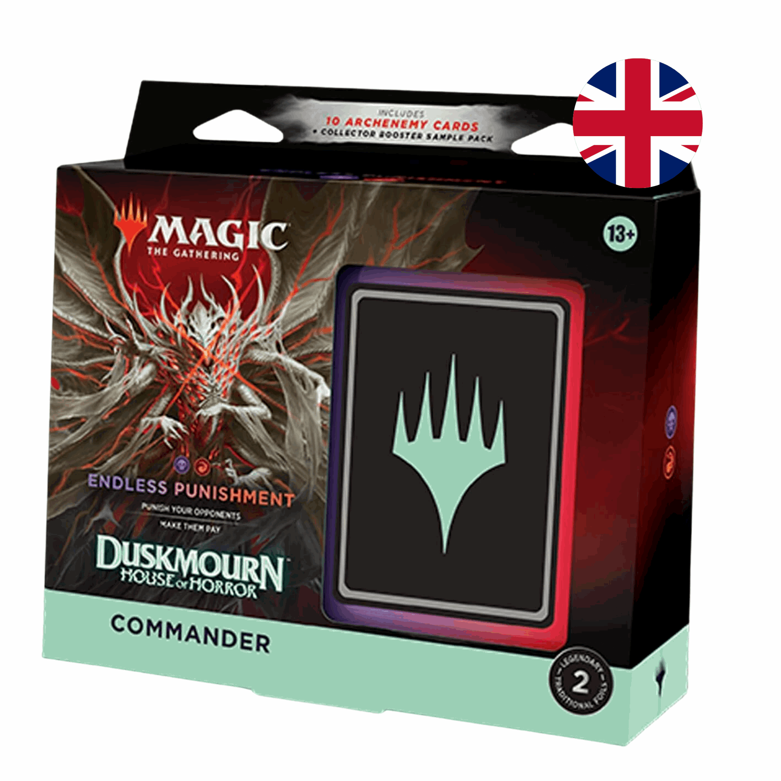 Magic: The Gathering - Duskmourn: House of Horror - Commander Deck - Endless Punishment - EN