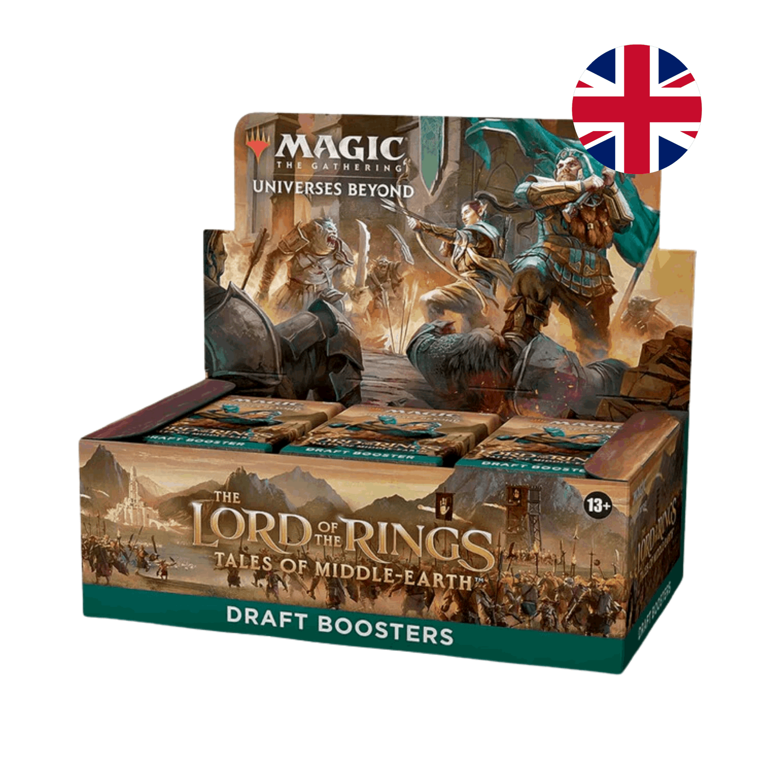 Magic: The Gathering - Lord of The Rings: Tales of Middle-Earth Draft Booster Box - EN