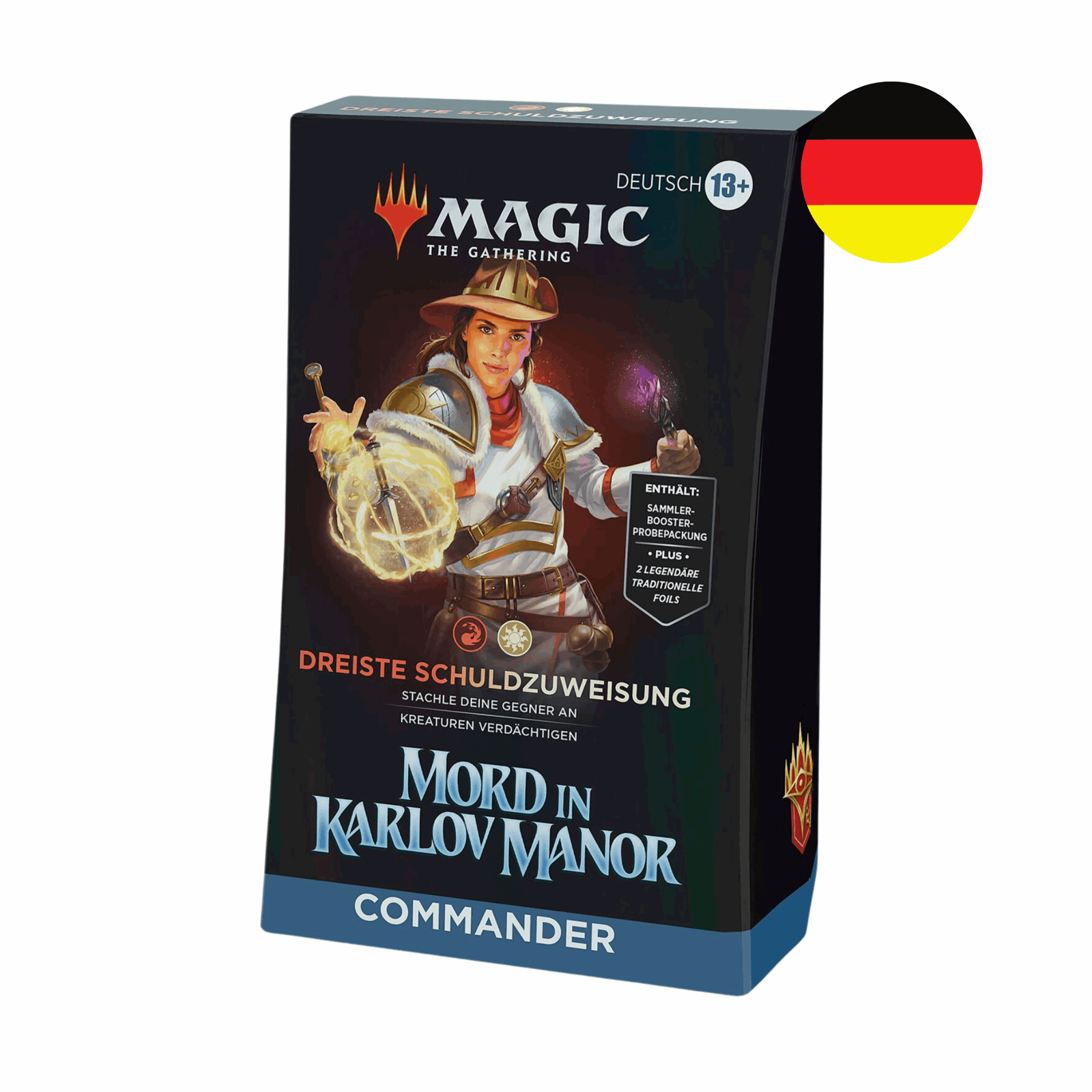 Magic: The Gathering - Mord in Karlov Manor Dreiste Schuldzuweisung Commander Deck - DE