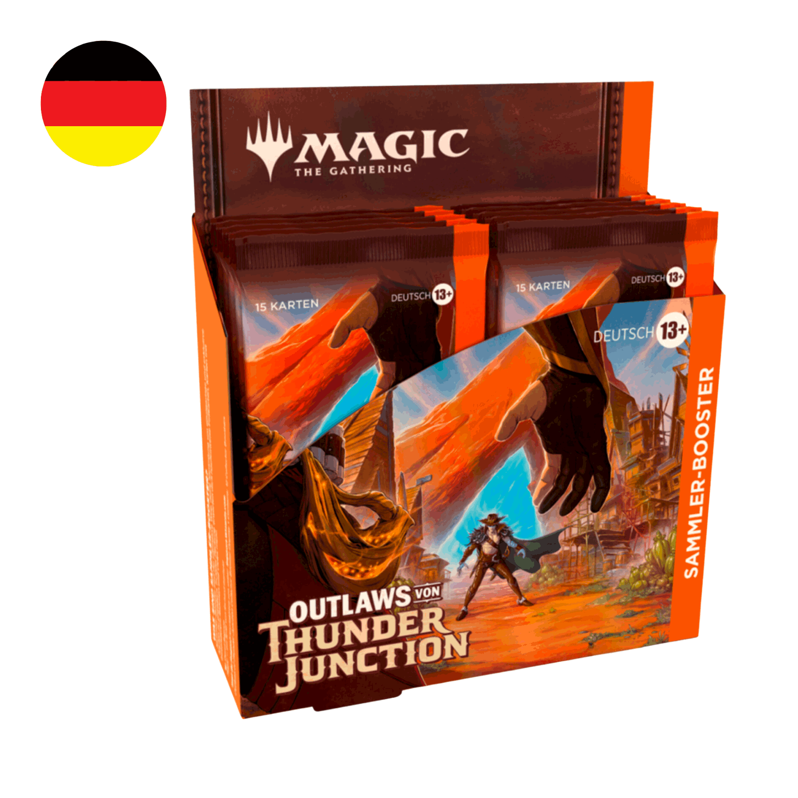 Magic: The Gathering - Outlaws of Thunder Junction Collectors Booster Box - DE - cardcosmos