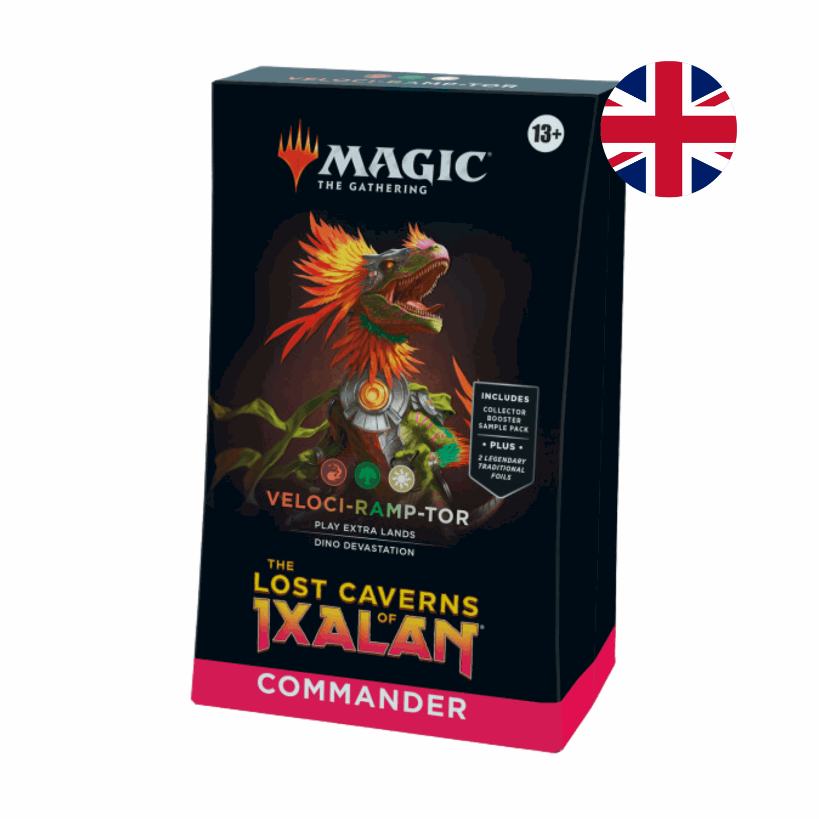 Magic: The Gathering - The Lost Caverns of Ixalan Veloci-Ramp-Tor Commander Deck - EN