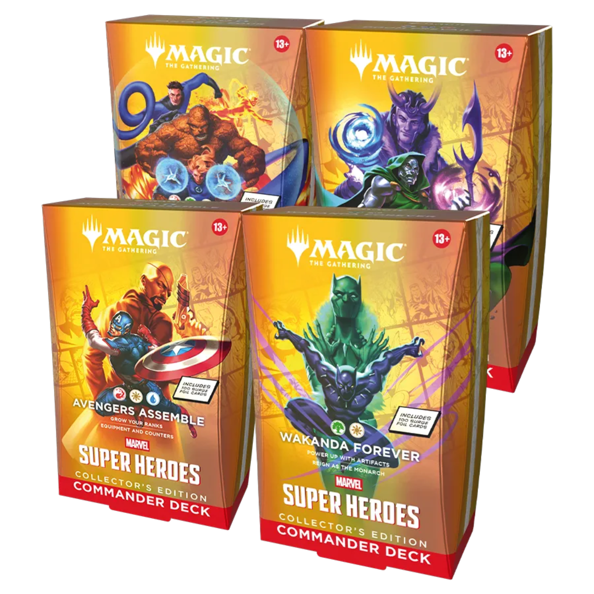 Magic: The Gathering - Marvel Super Heroes Collector Commander Deck Display - EN