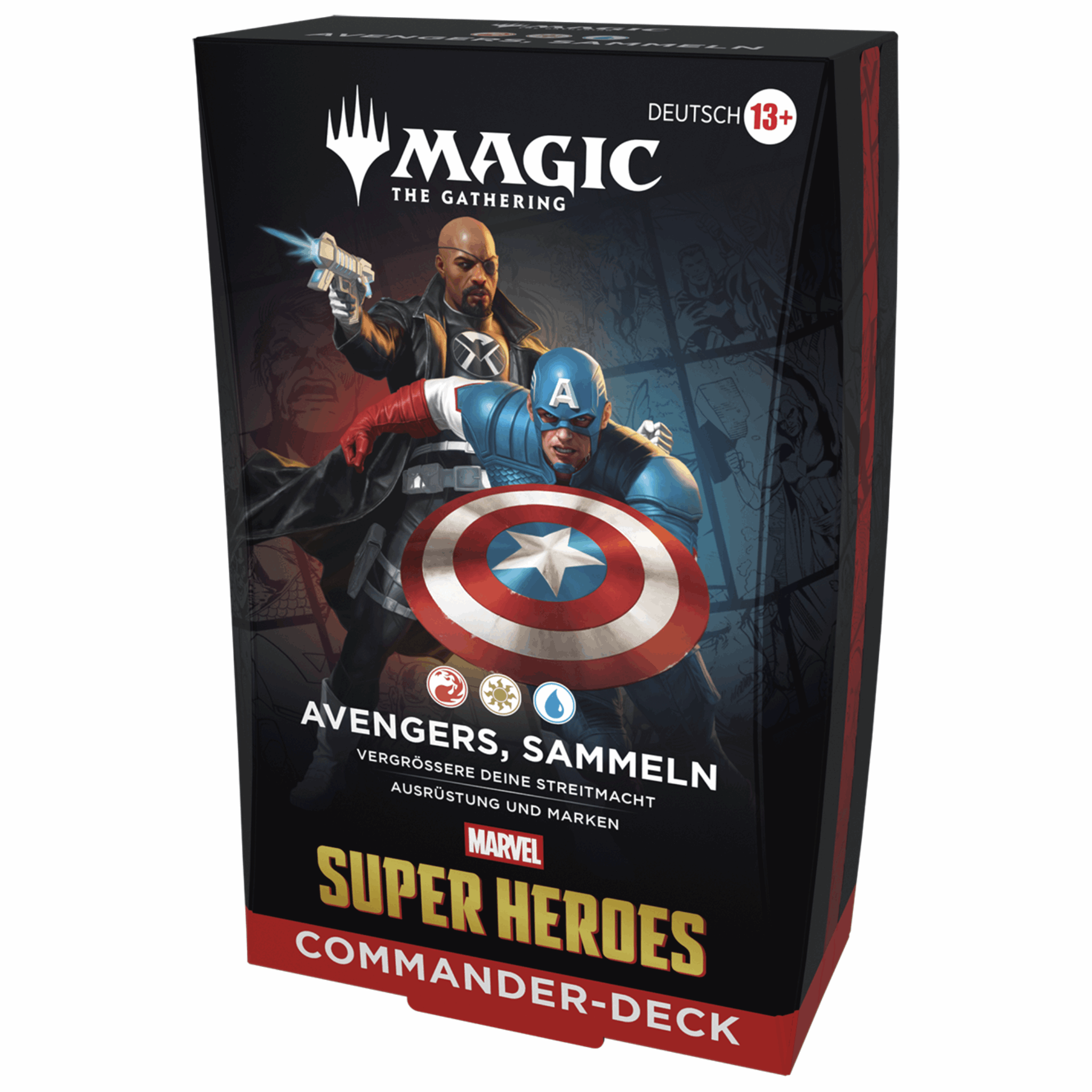 Magic: The Gathering - Marvel Super Heroes Commander Deck Avengers, sammeln - DE