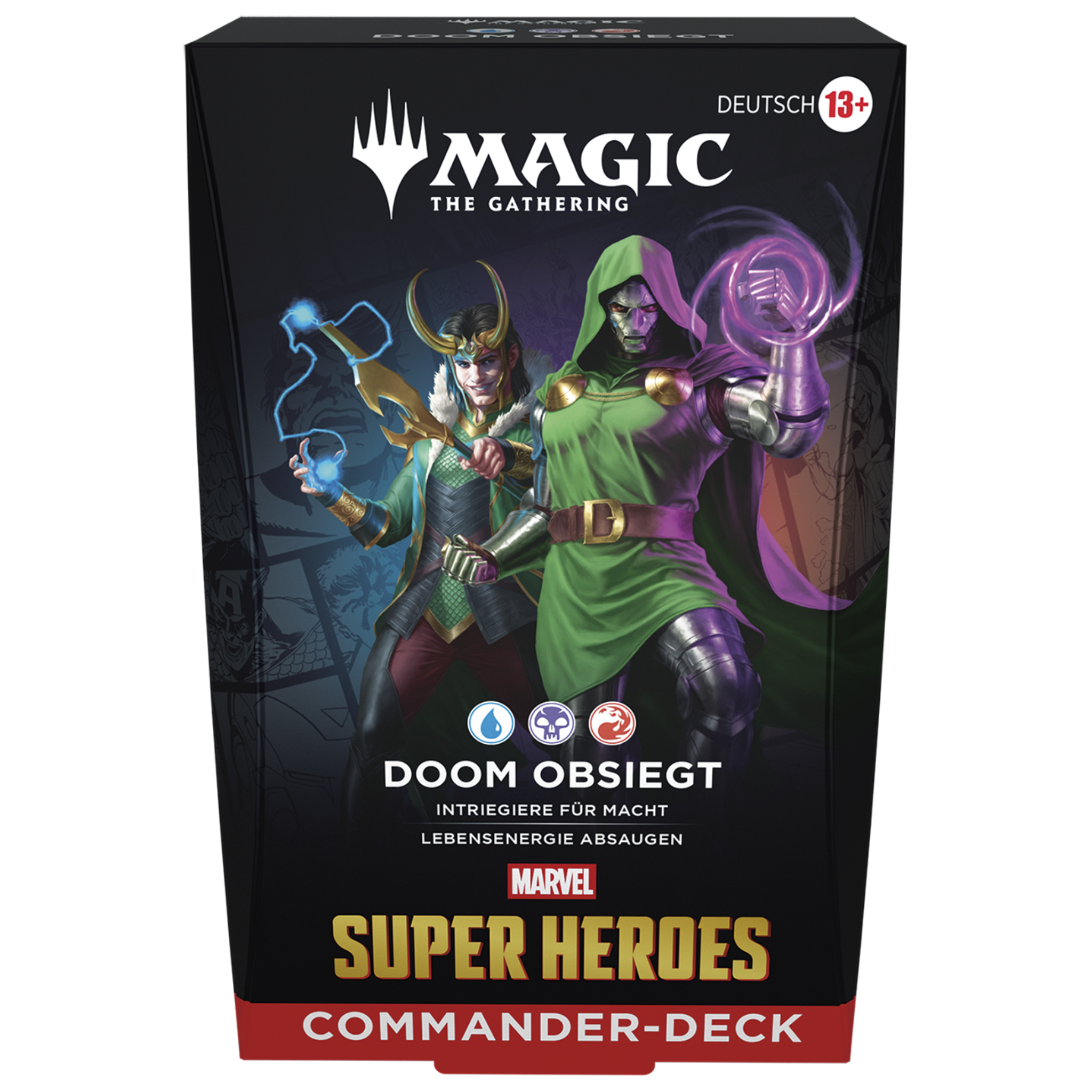 Magic: The Gathering - Marvel Super Heroes Commander Deck Doom obsiegt - DE