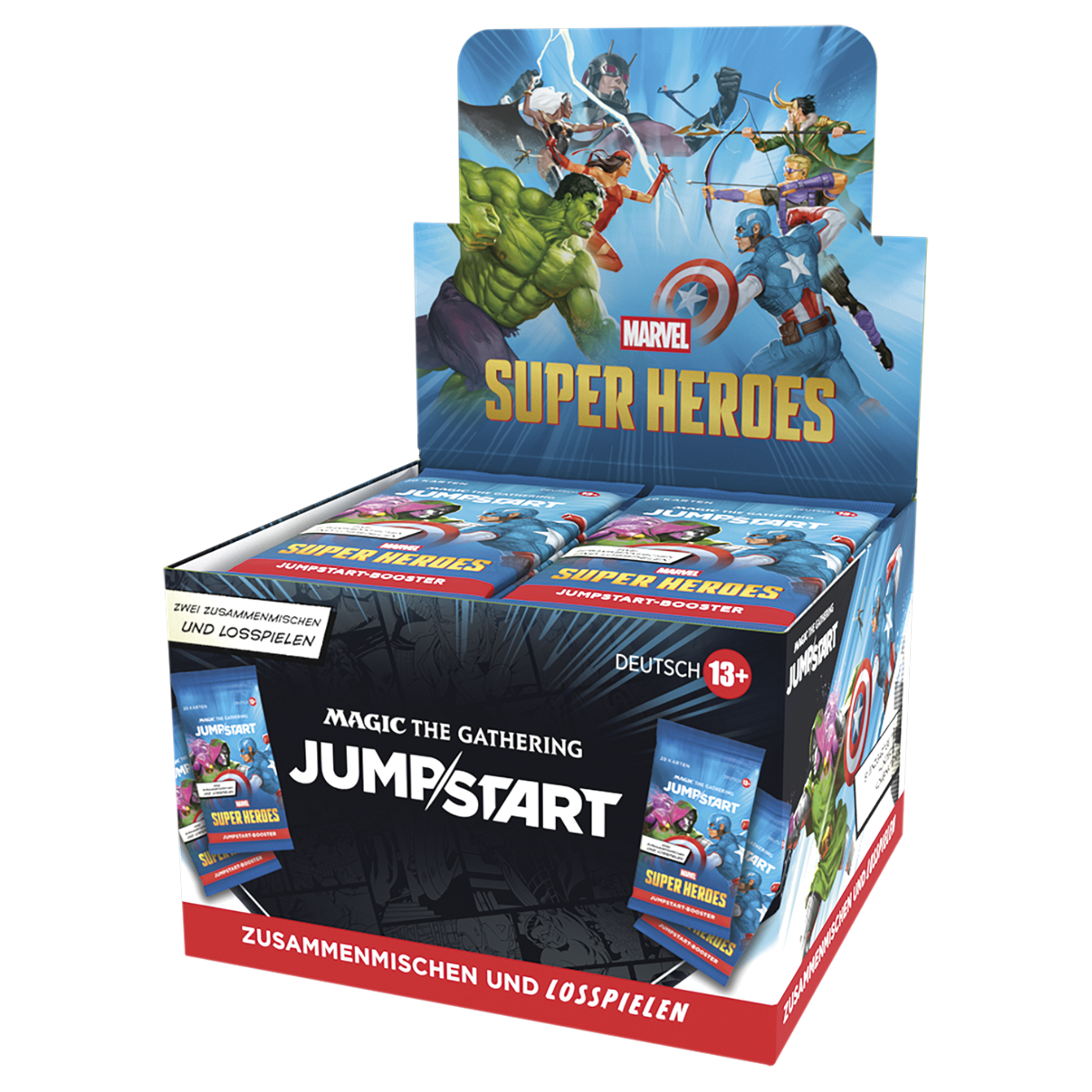 Magic: The Gathering - Marvel Super Heroes Jumpstart Booster Display - DE