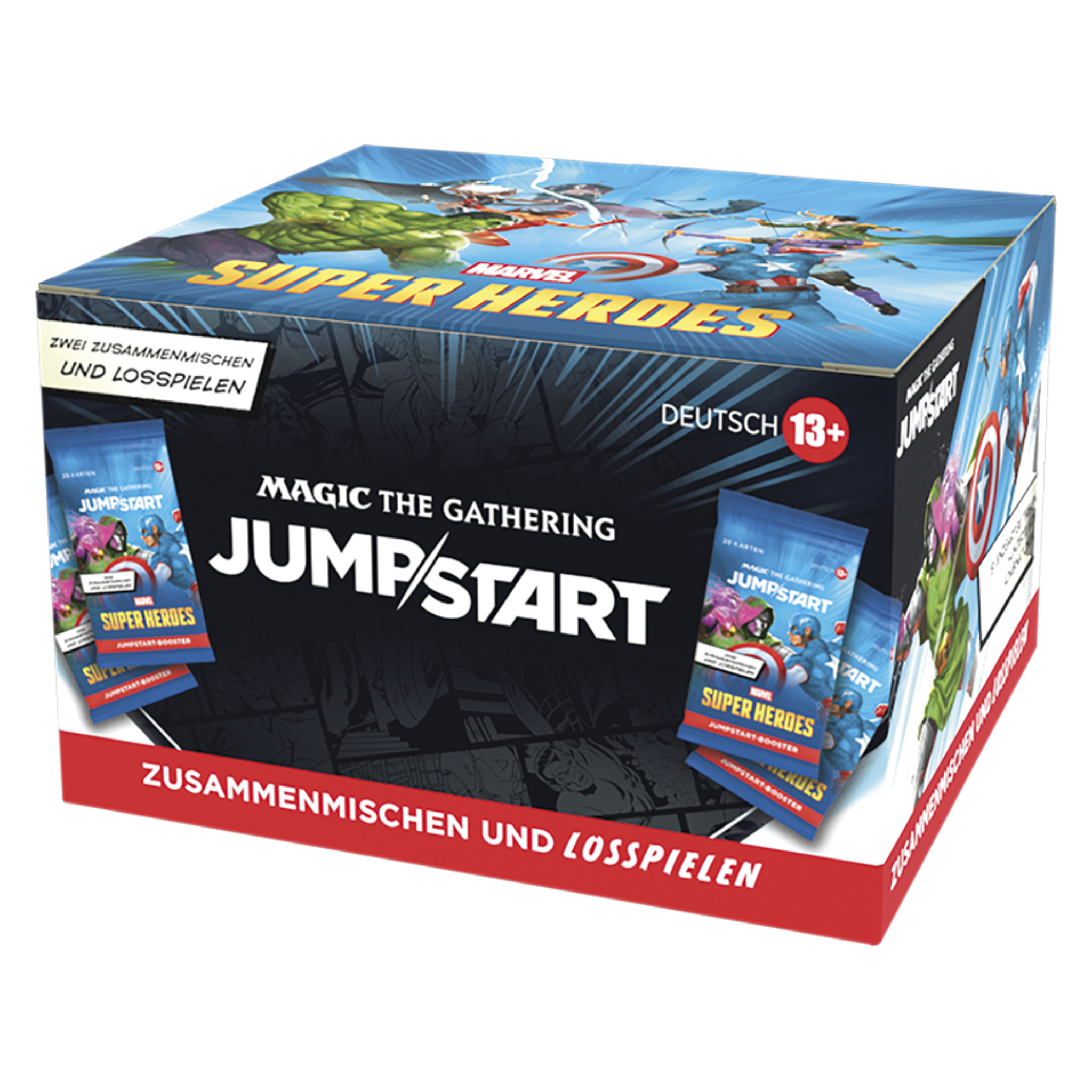 Magic: The Gathering - Marvel Super Heroes Jumpstart Booster Display - DE