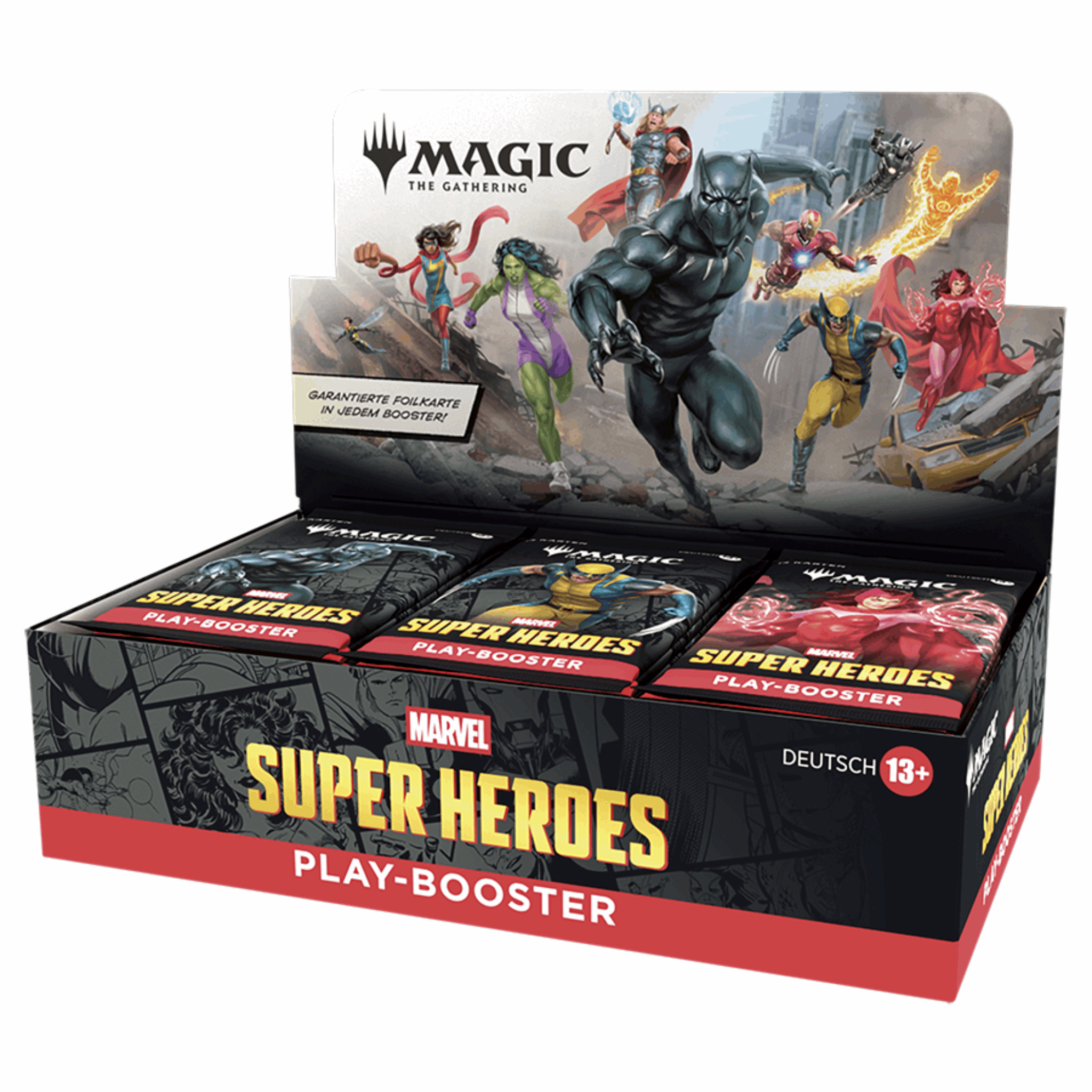 Magic: The Gathering - Marvel Super Heroes Play Booster Box - DE