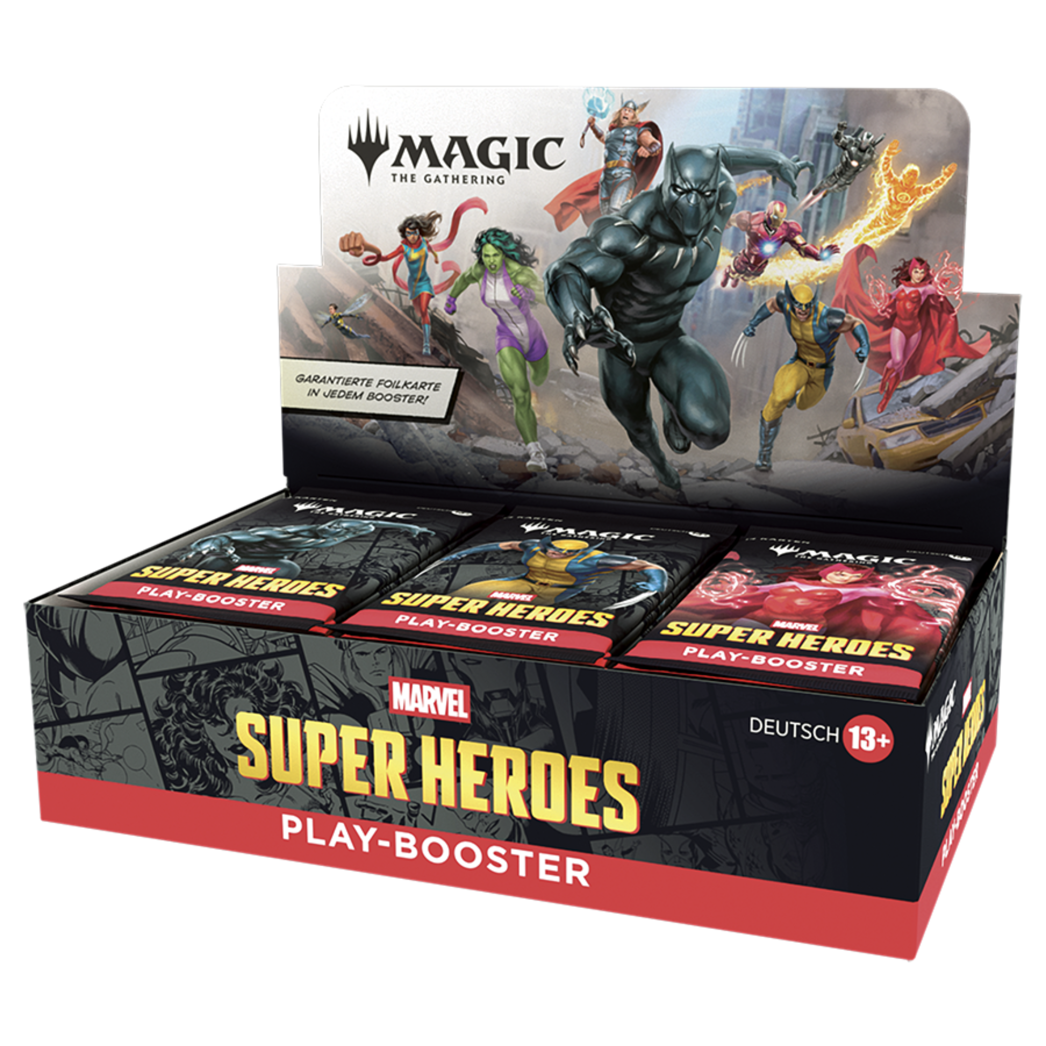 Magic: The Gathering - Marvel Super Heroes Play Booster Box - DE