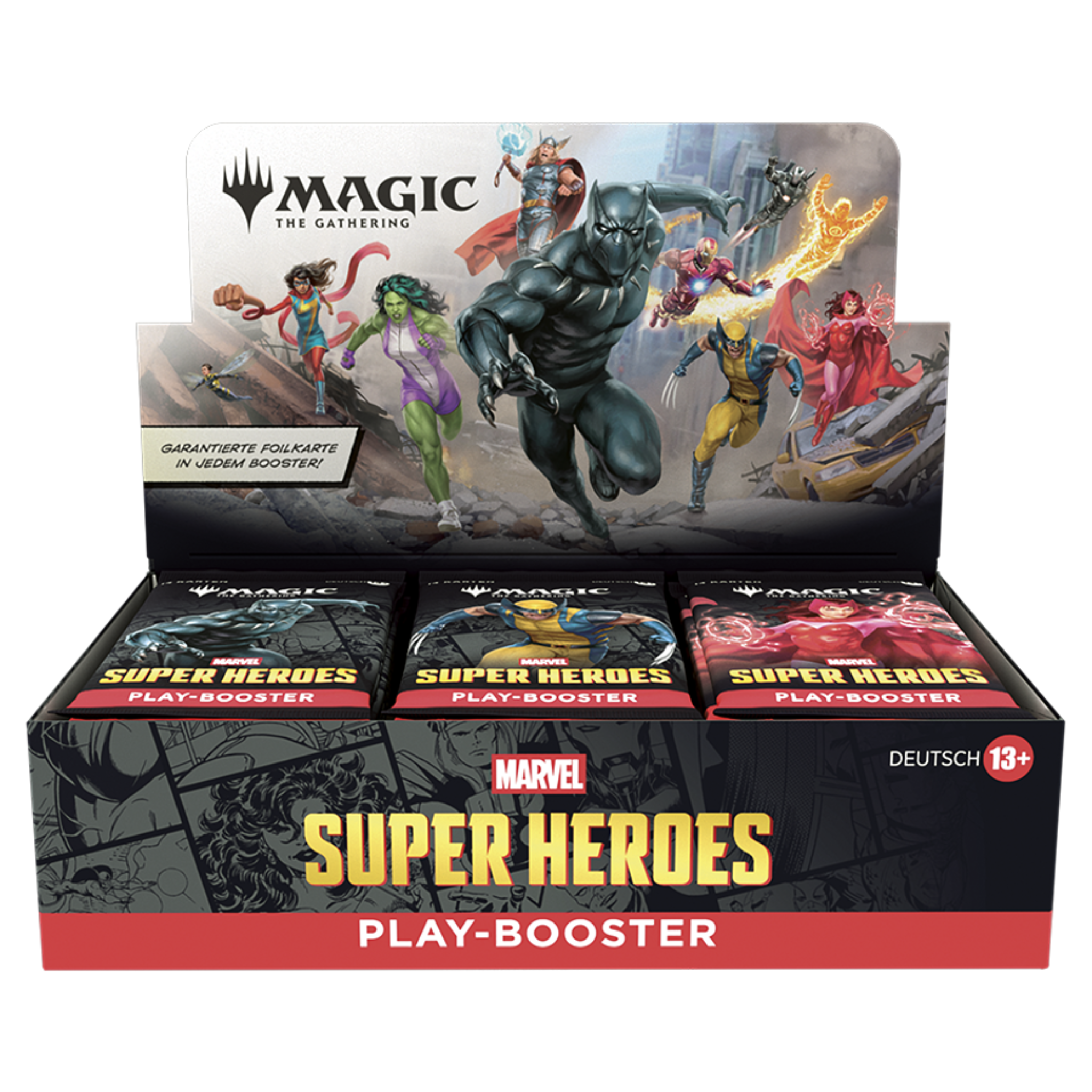 Magic: The Gathering - Marvel Super Heroes Play Booster Box - DE