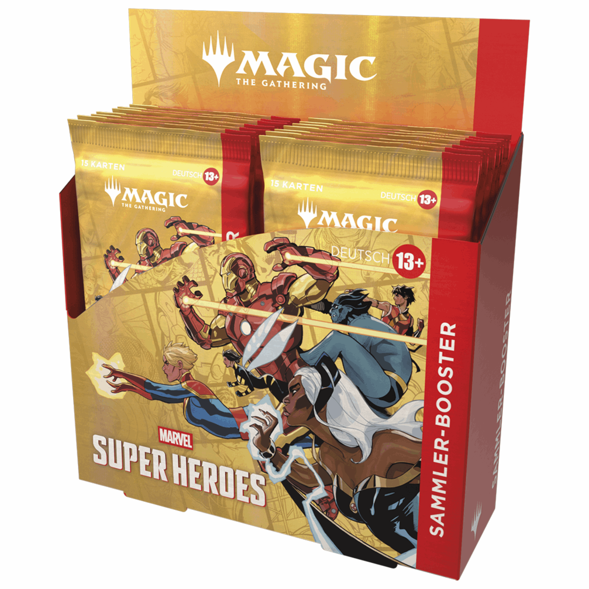 Magic: The Gathering - Marvel Super Heroes Sammler Booster Display - DE