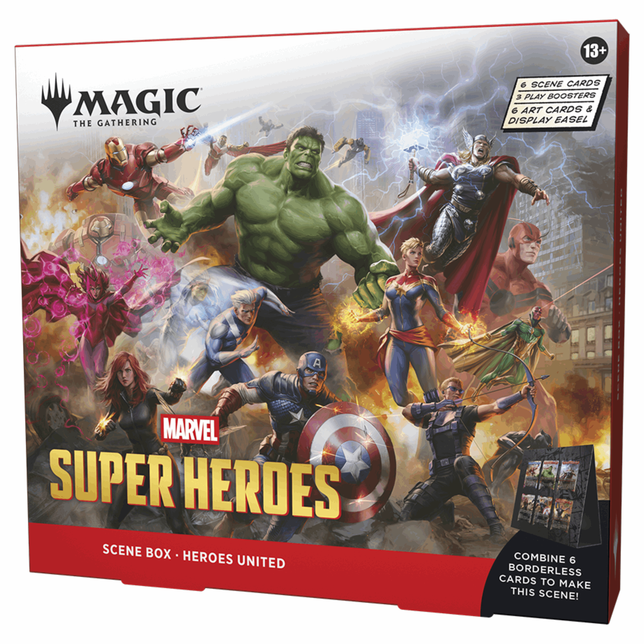 Magic: The Gathering - Marvel Super Heroes Scene Box Heroes United - EN
