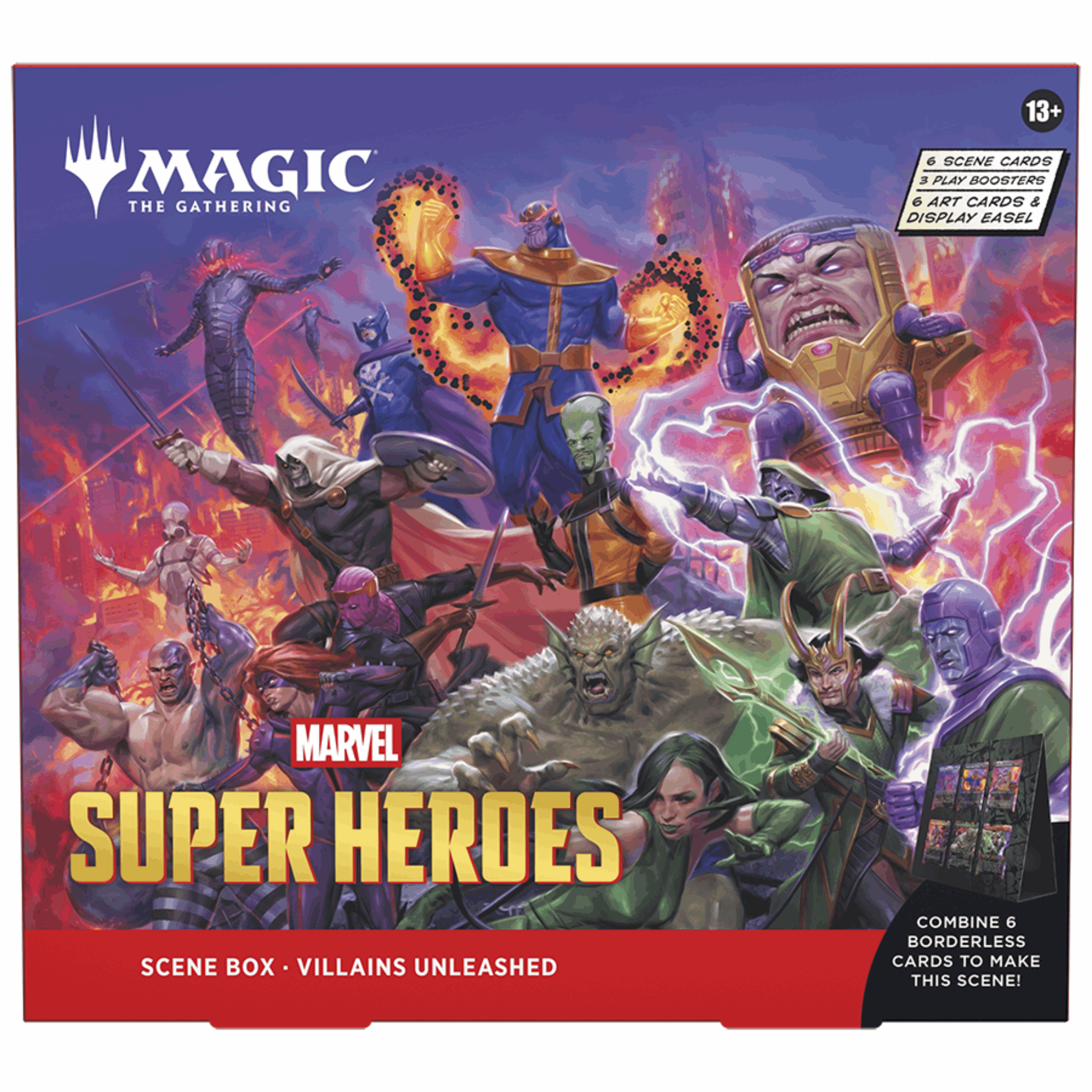 Magic: The Gathering - Marvel Super Heroes Scene Box Villains Unleashed - EN